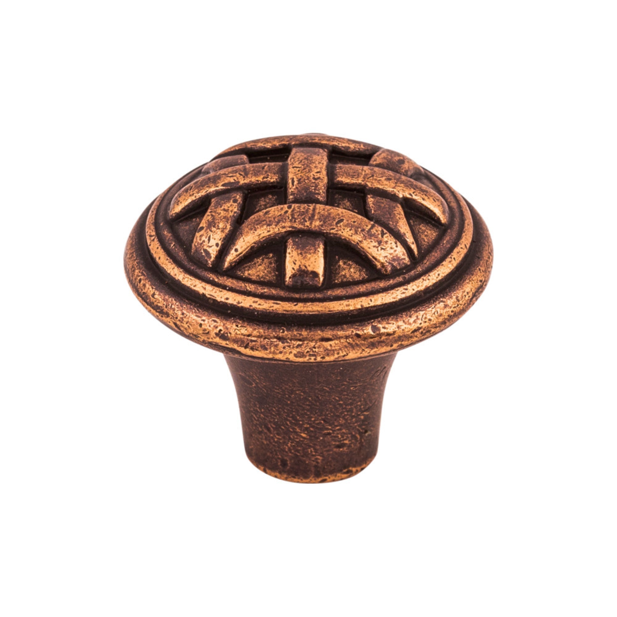 Celtic Round Knob - Old English Copper