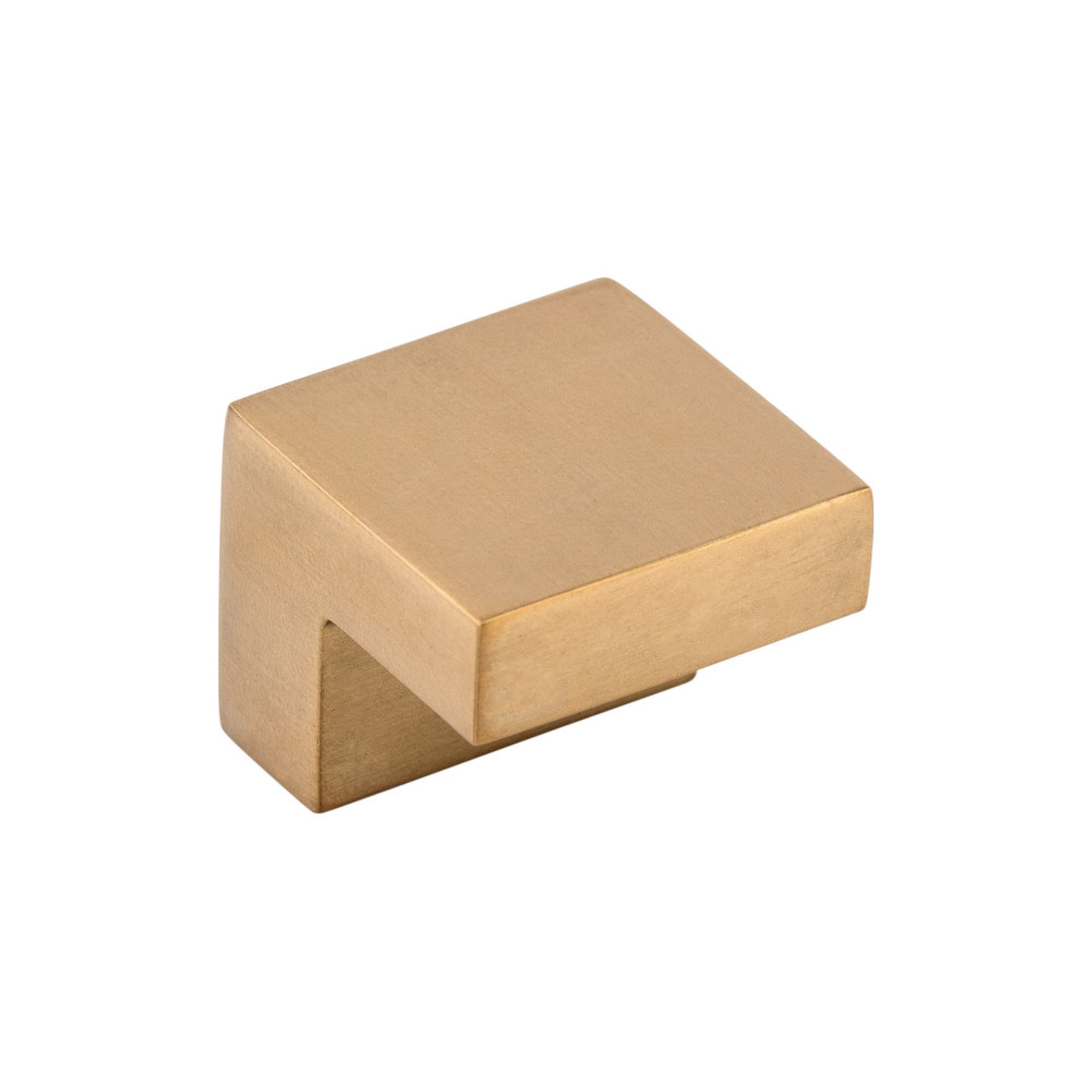 Square Square Knob - Brushed Bronze