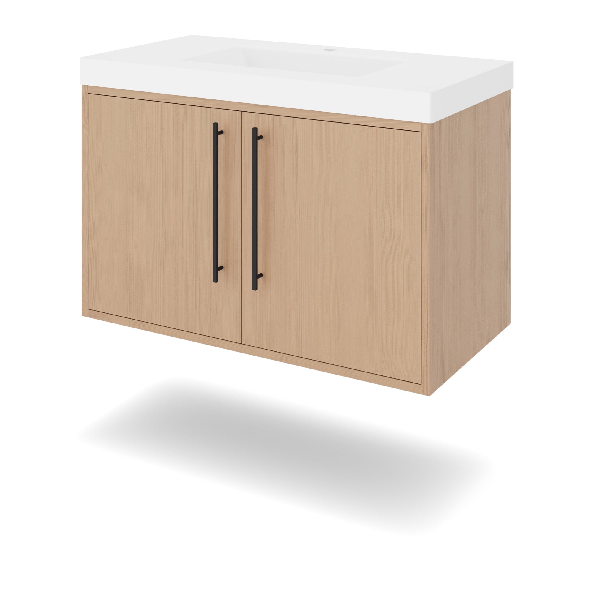 36" Tempest Vanity – Natural Oak