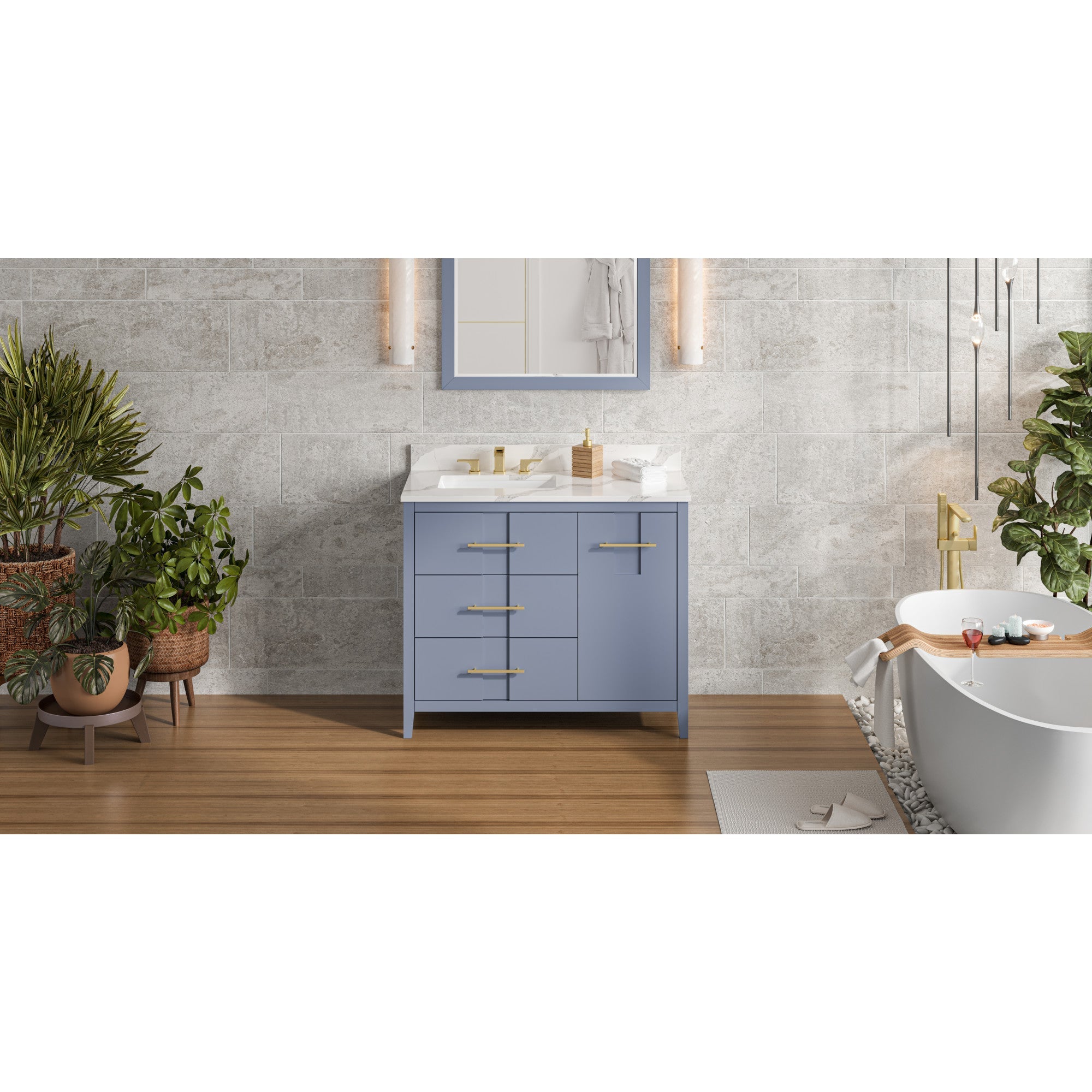 42" Katara Vanity – Left Offset