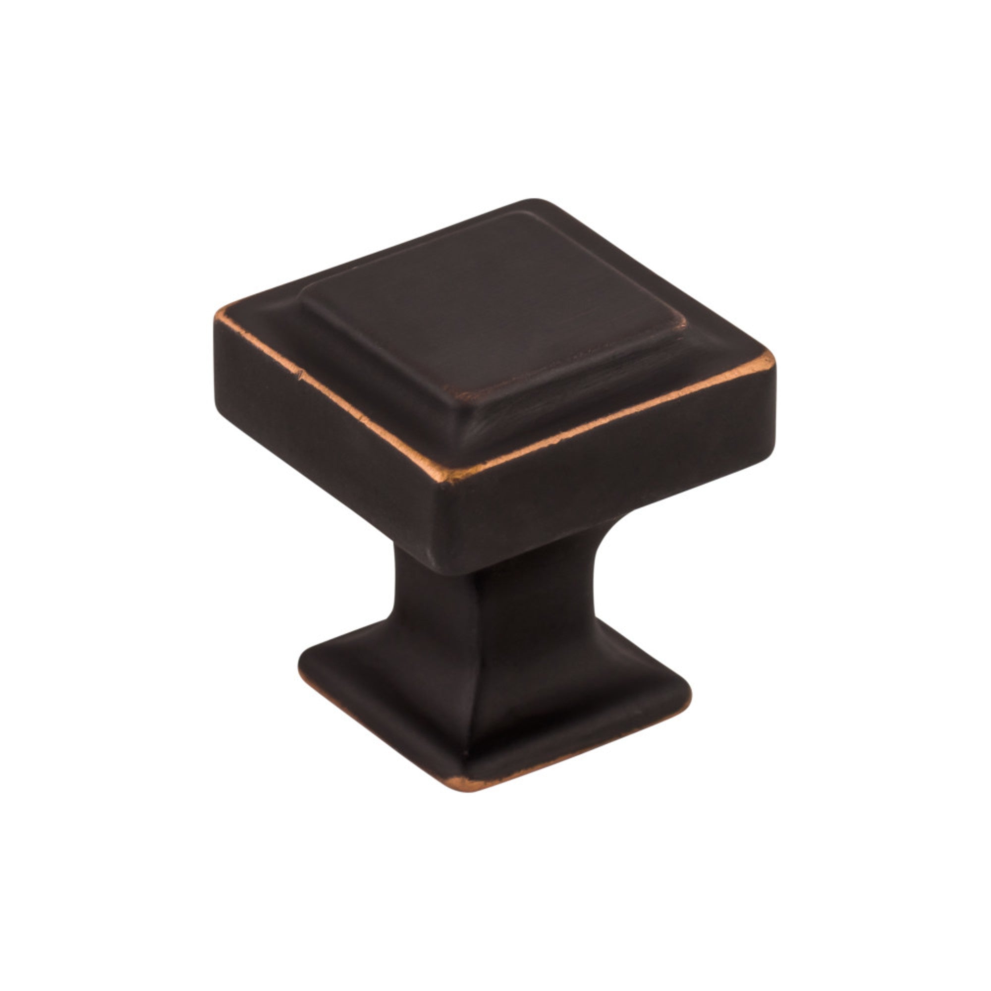 Ascendra 1 1/8" Length Square Knob - Umbrio