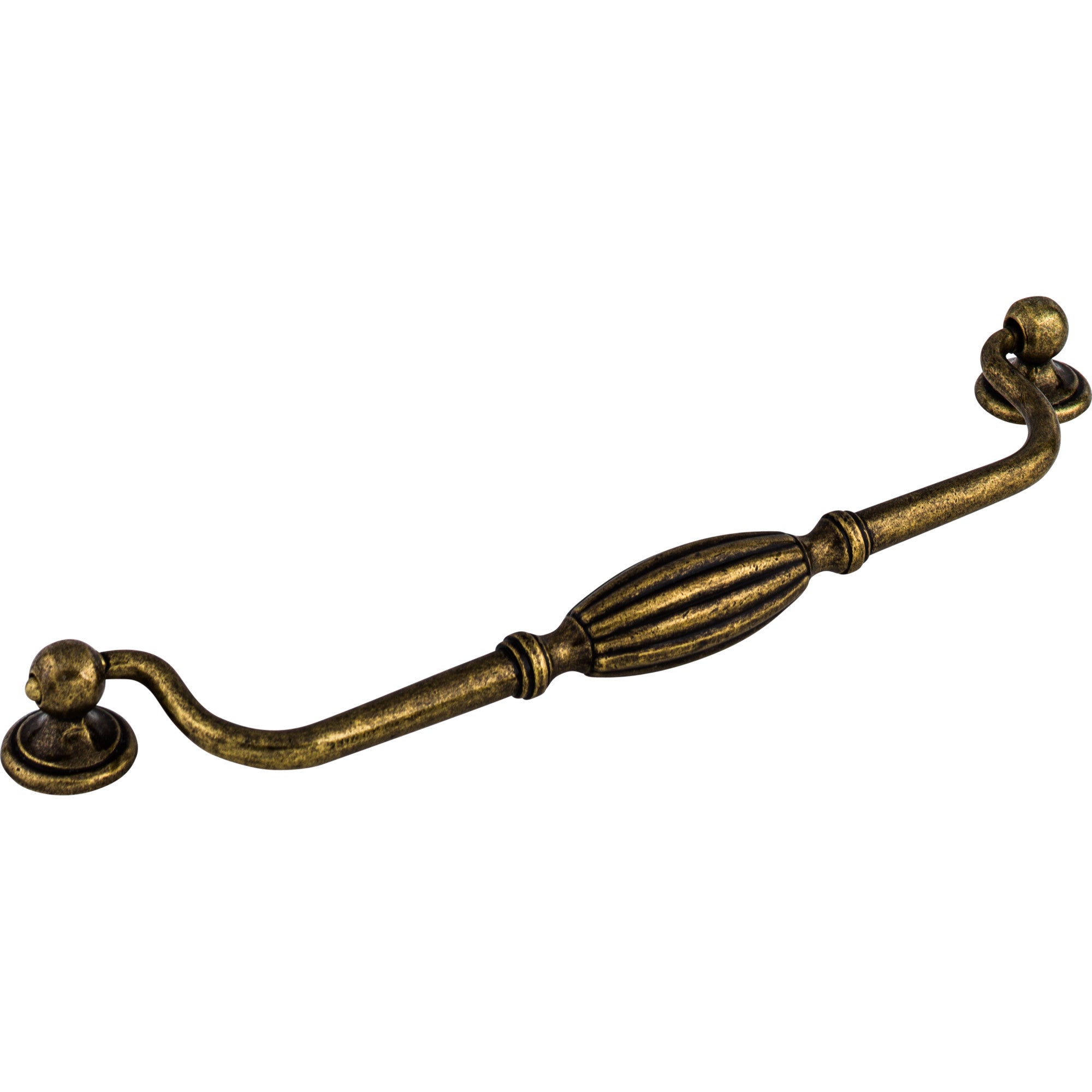 Tuscany 8 13/16" Center to Center Drop Handle - German Bronze