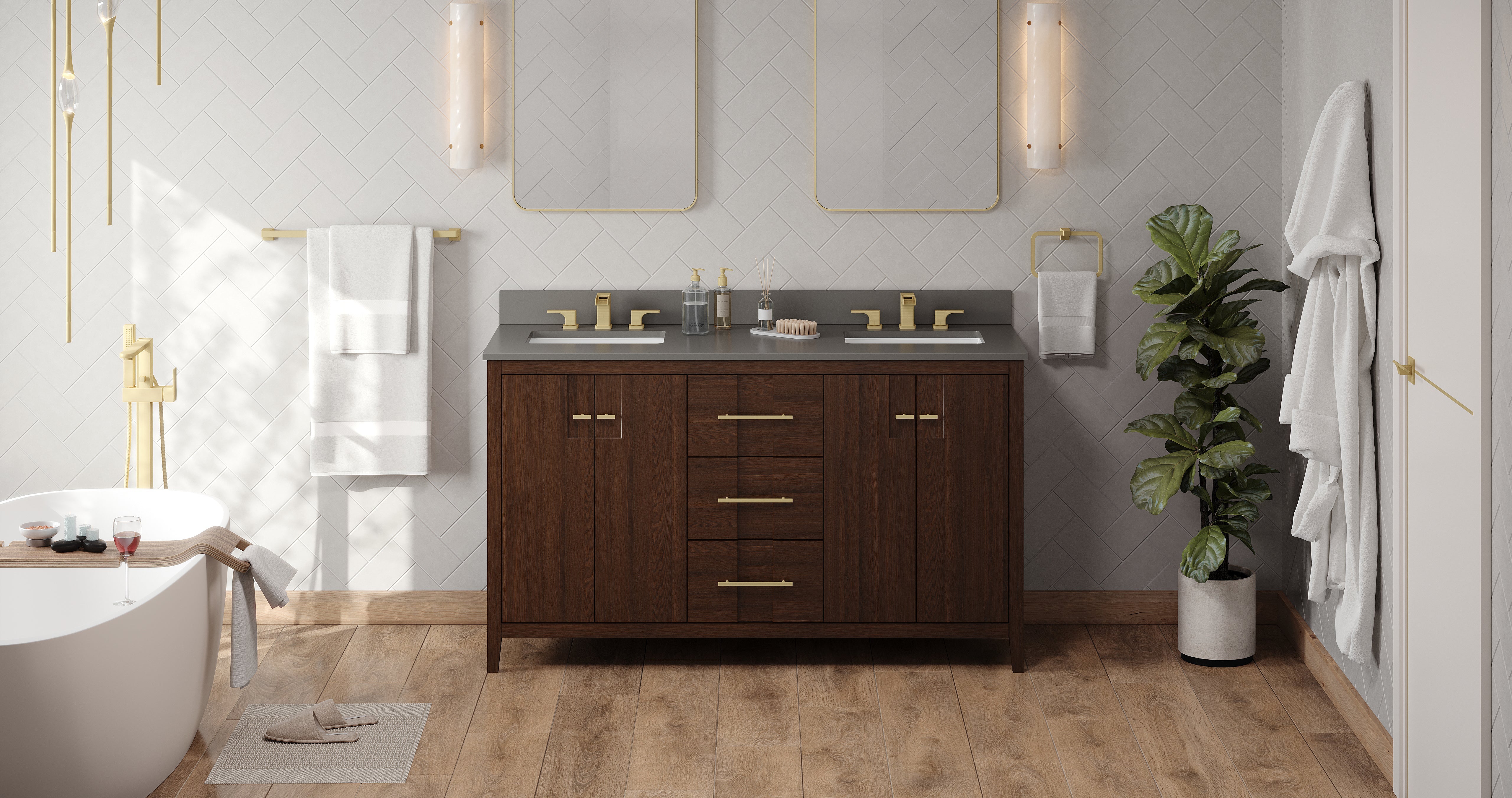 60" Katara Vanity – Double Bowl