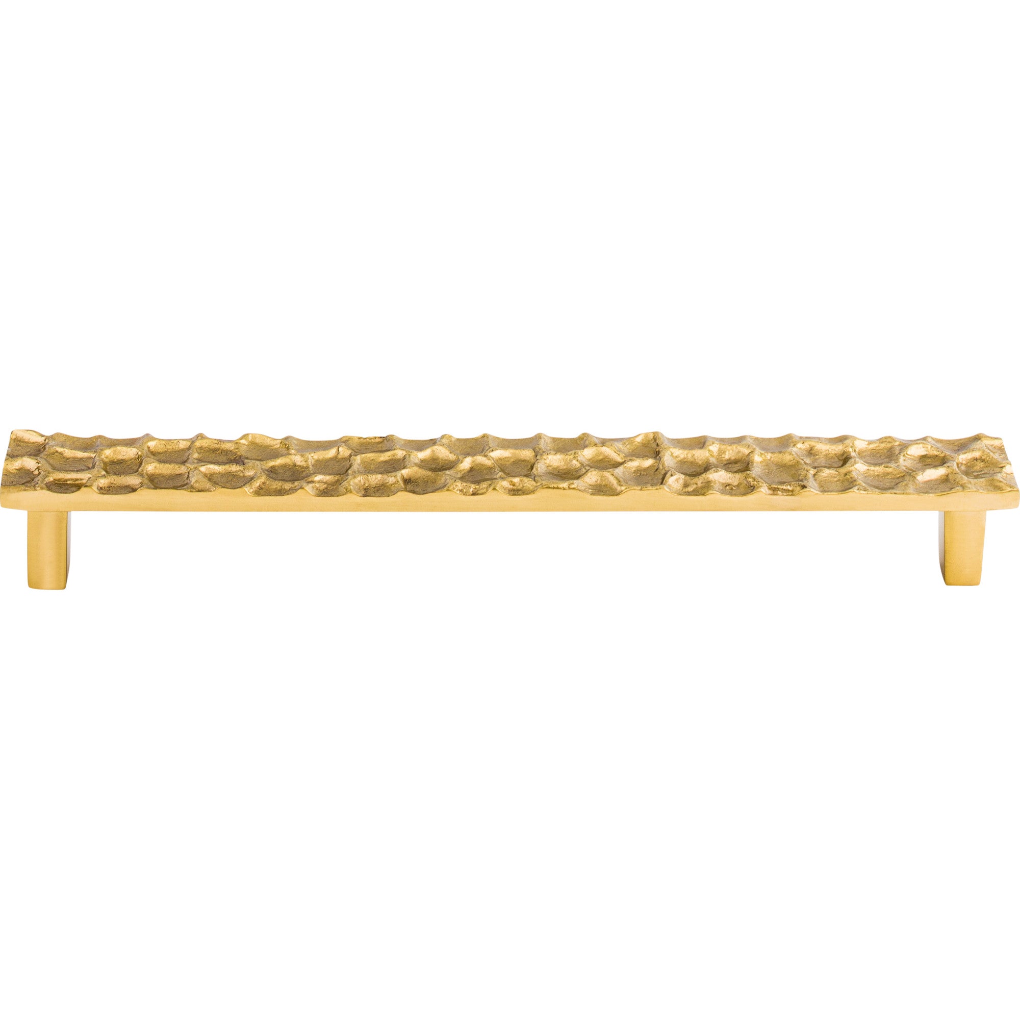 Cobblestone 8 13/16" Center to Center Bar Pull - Polished Brass