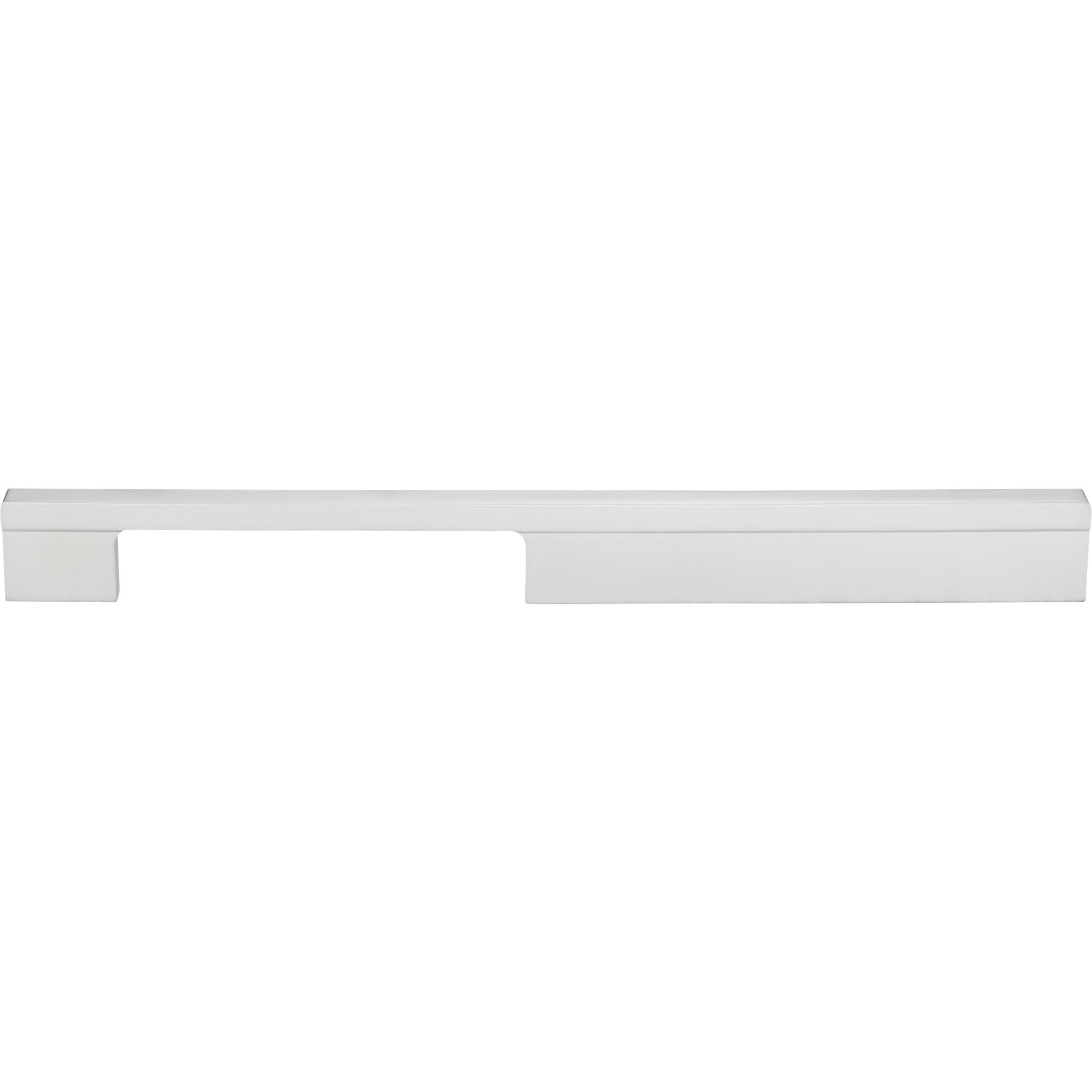 Off Center Bar Pull - Matte Chrome