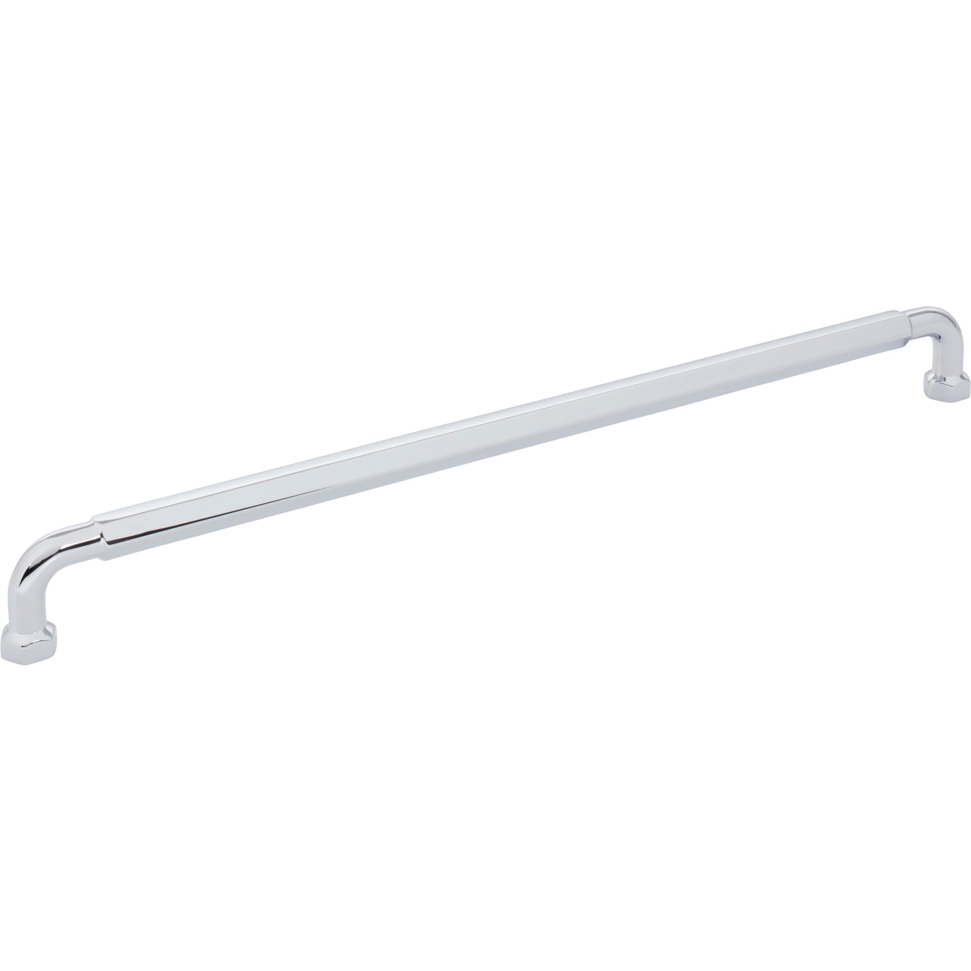 Dustin 12" Center to Center Bar Pull - Polished Chrome