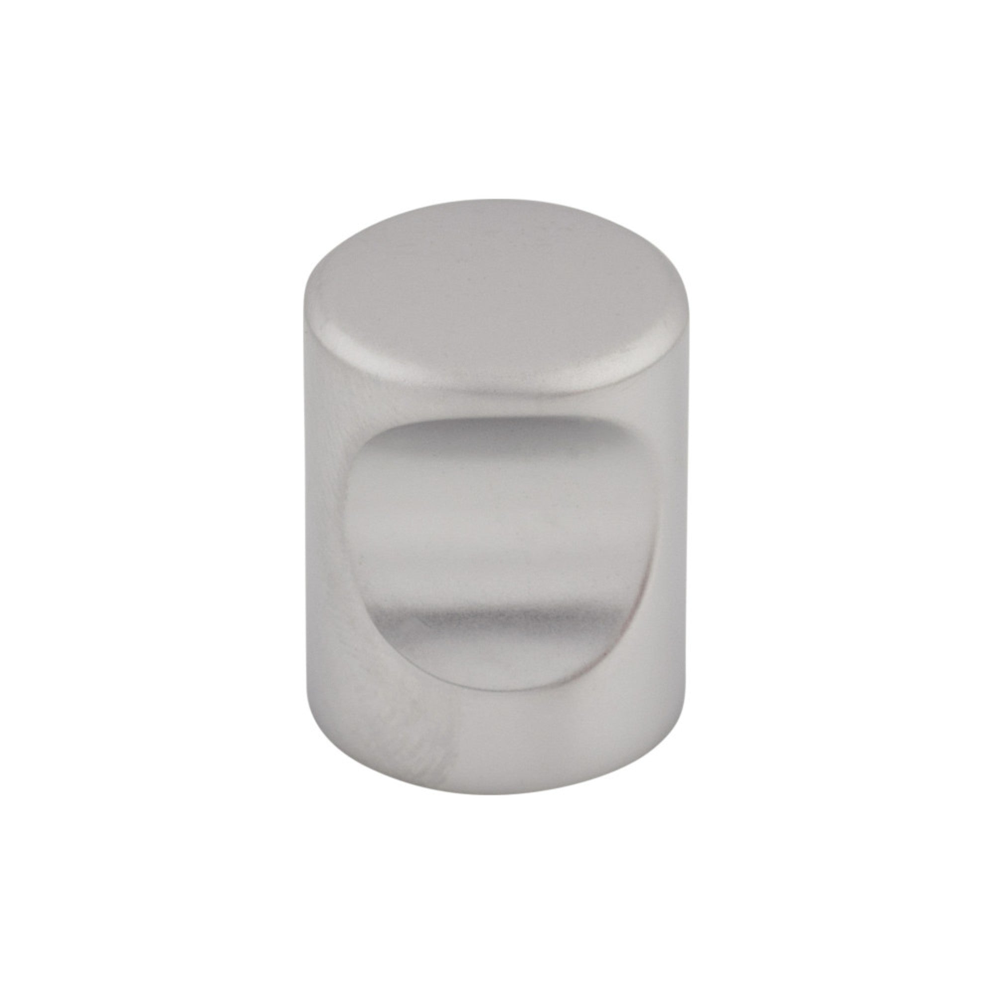 Indent Round Knob - Aluminum