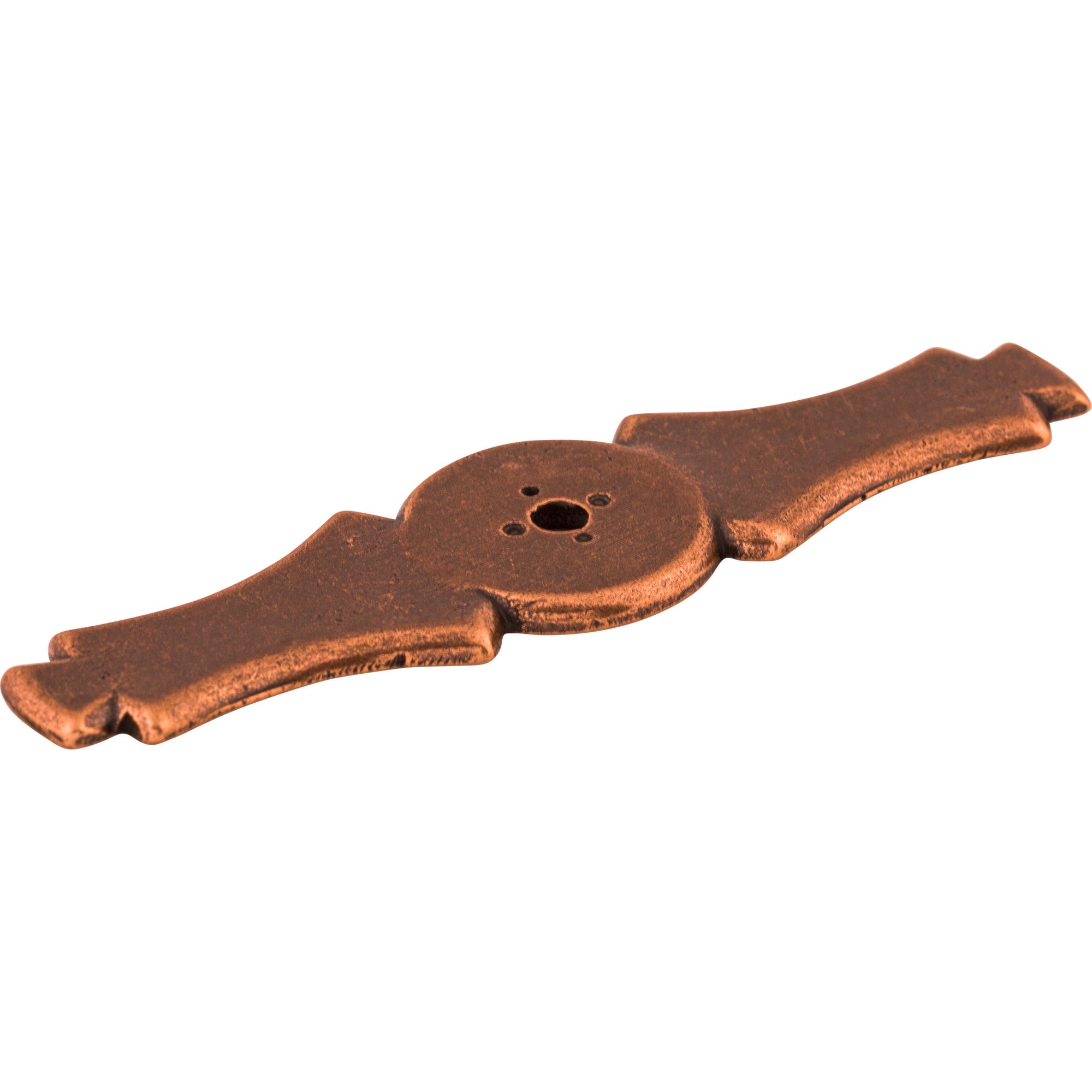Celtic Backplate Knob Backplate - Old English Copper