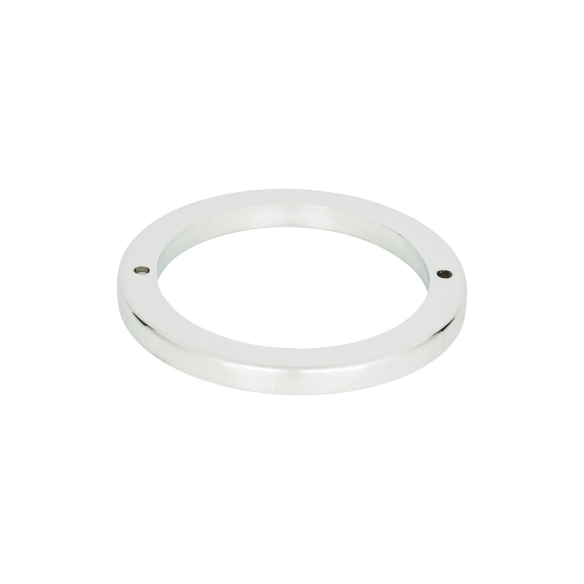 Tableau Round 3" Center to Center Pull Backplate - Polished Chrome