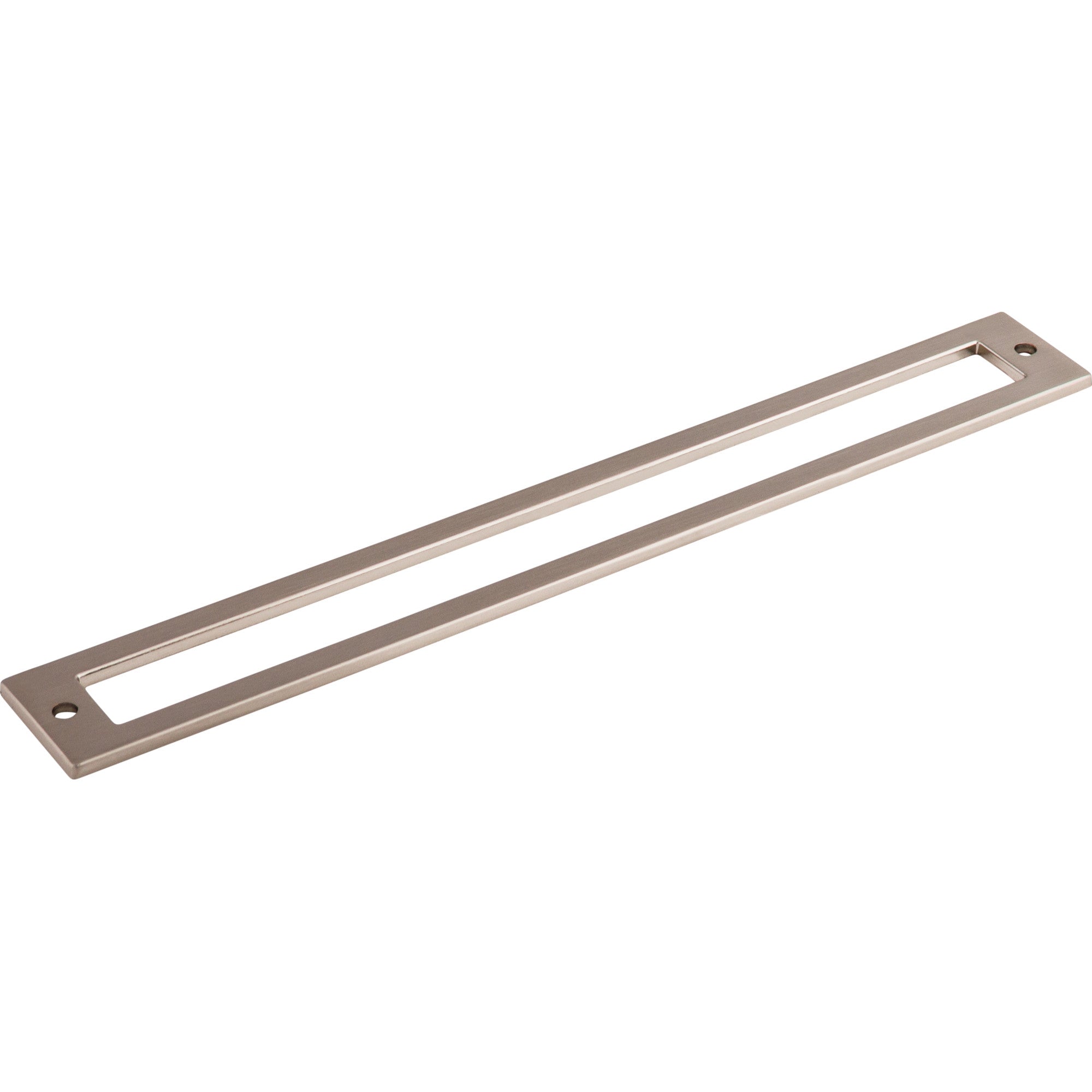 Hollin 8 13/16" Center to Center Pull Backplate - Brushed Satin Nickel