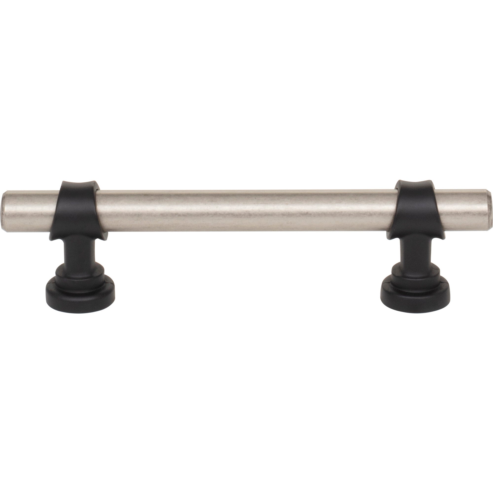 Bit Bar Pull - Pewter Antique and Flat Black