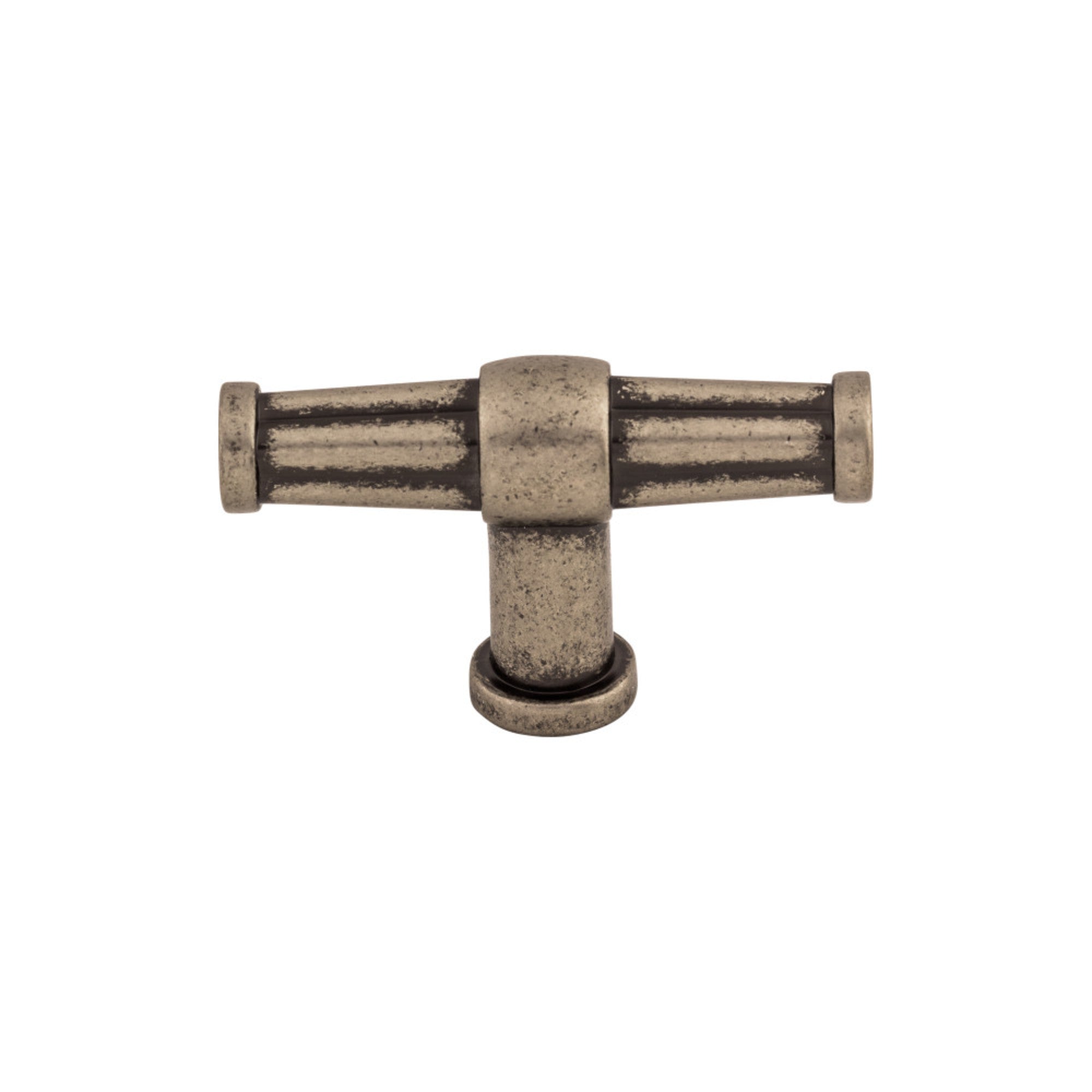 Luxor 2 1/2" Length Bar Knob - Pewter Antique