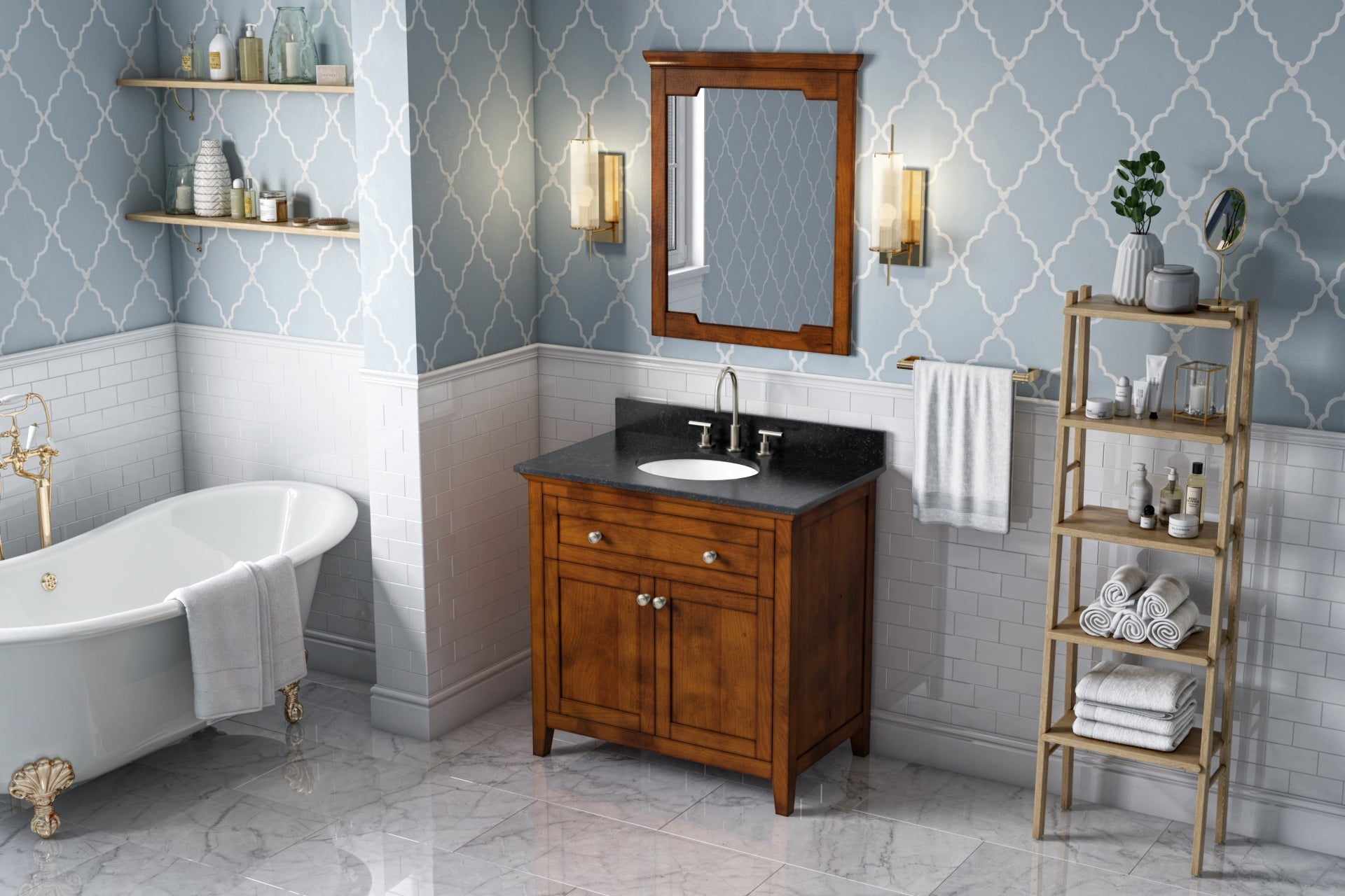 36" Chatham Vanity – Chocolate