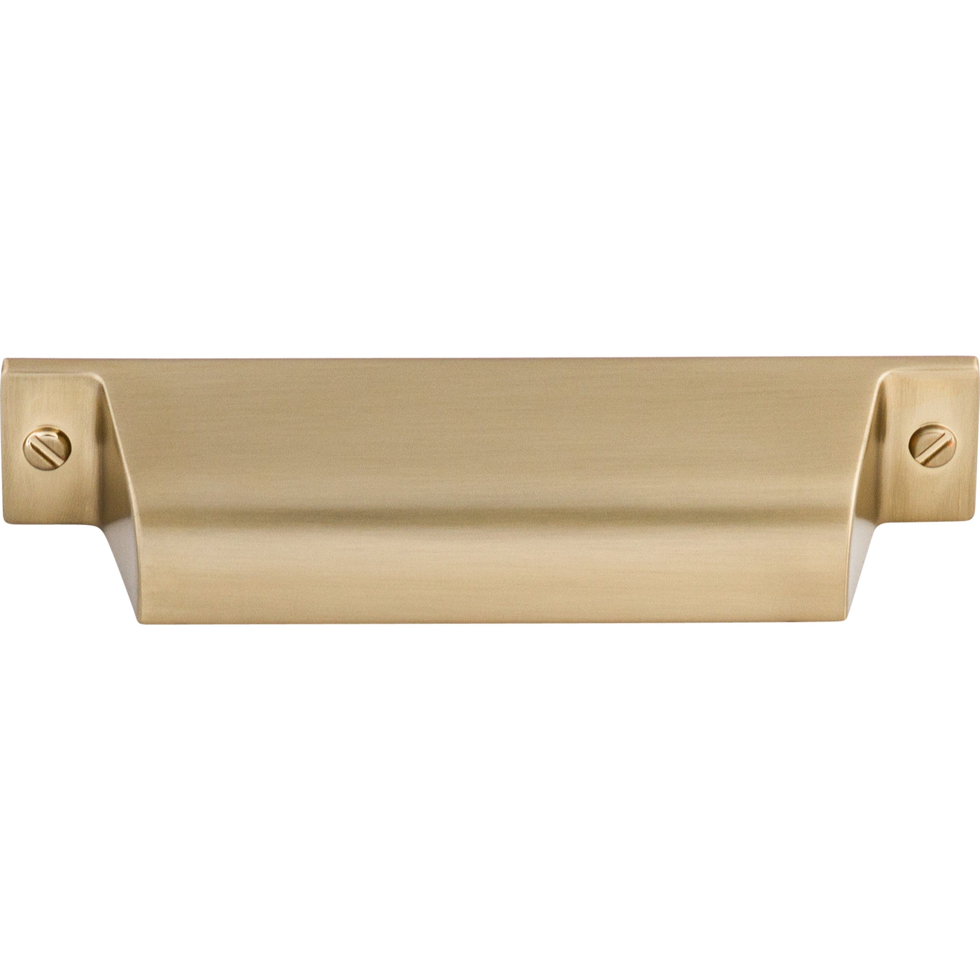 Channing 3 3/4" Center to Center Cup/Bin Pull - Honey Bronze