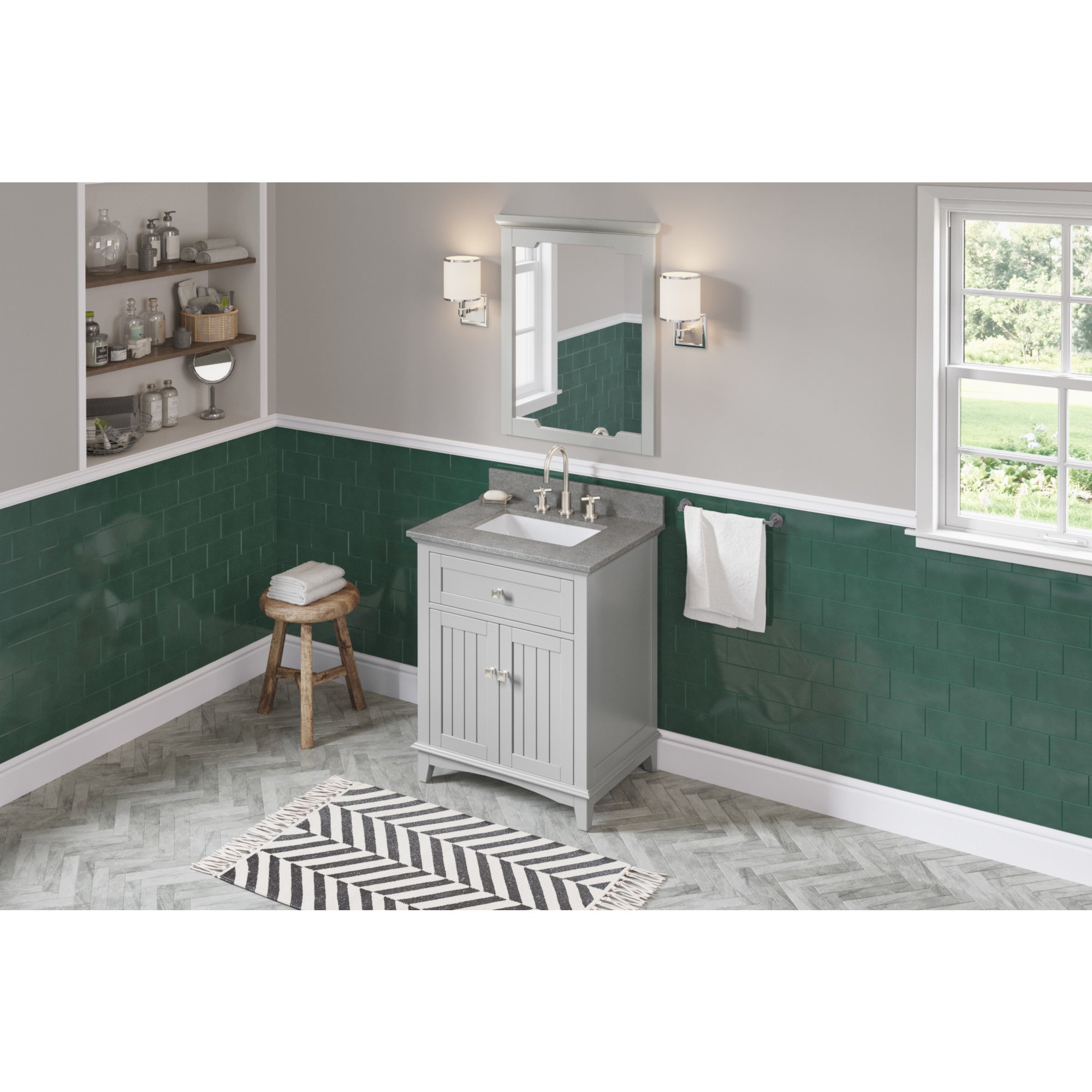 30" Savino Vanity – Grey