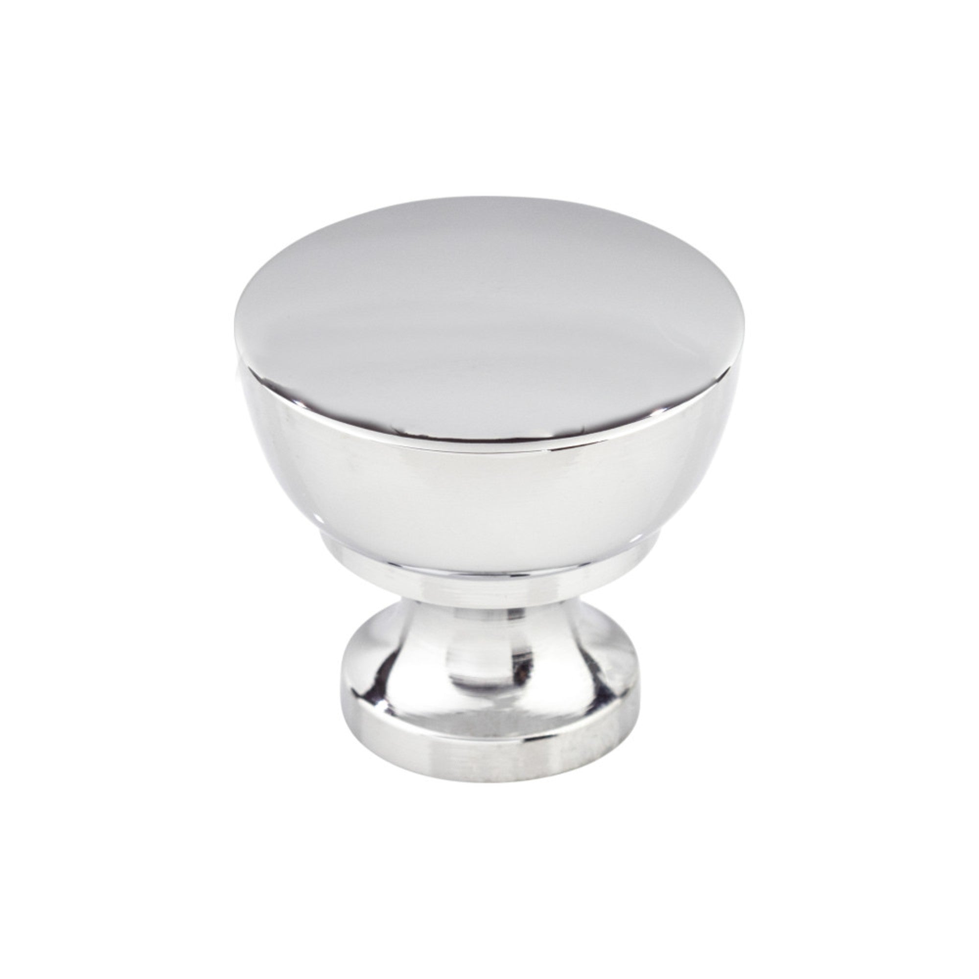 Bergen Round Knob - Polished Chrome