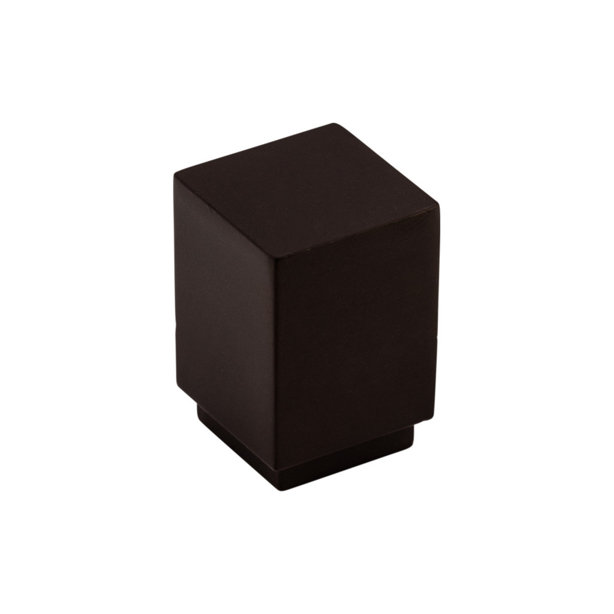 Linear 3/4" Length Square Knob - Oil Rubbed Bronze
