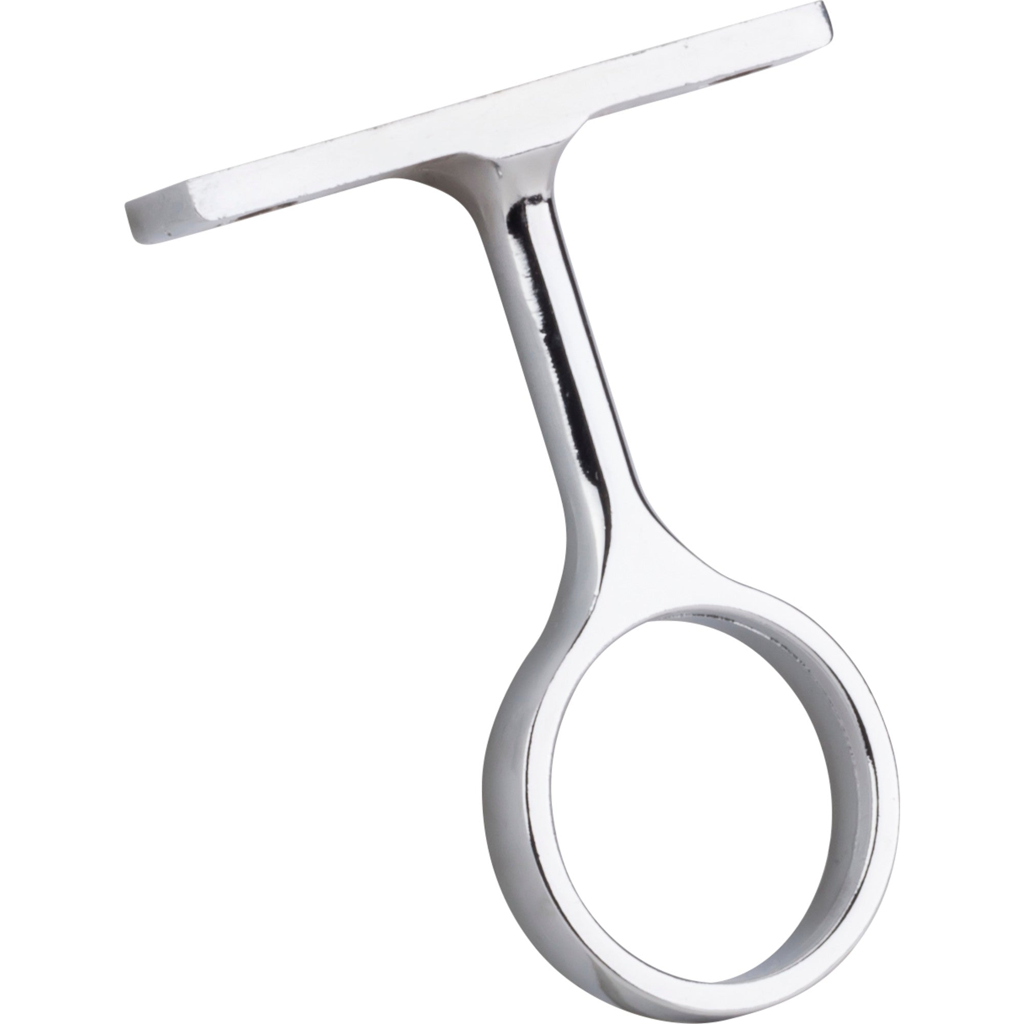Chrome Center Support Bracket for 1" and 1-1/16" Round Closet Rods
