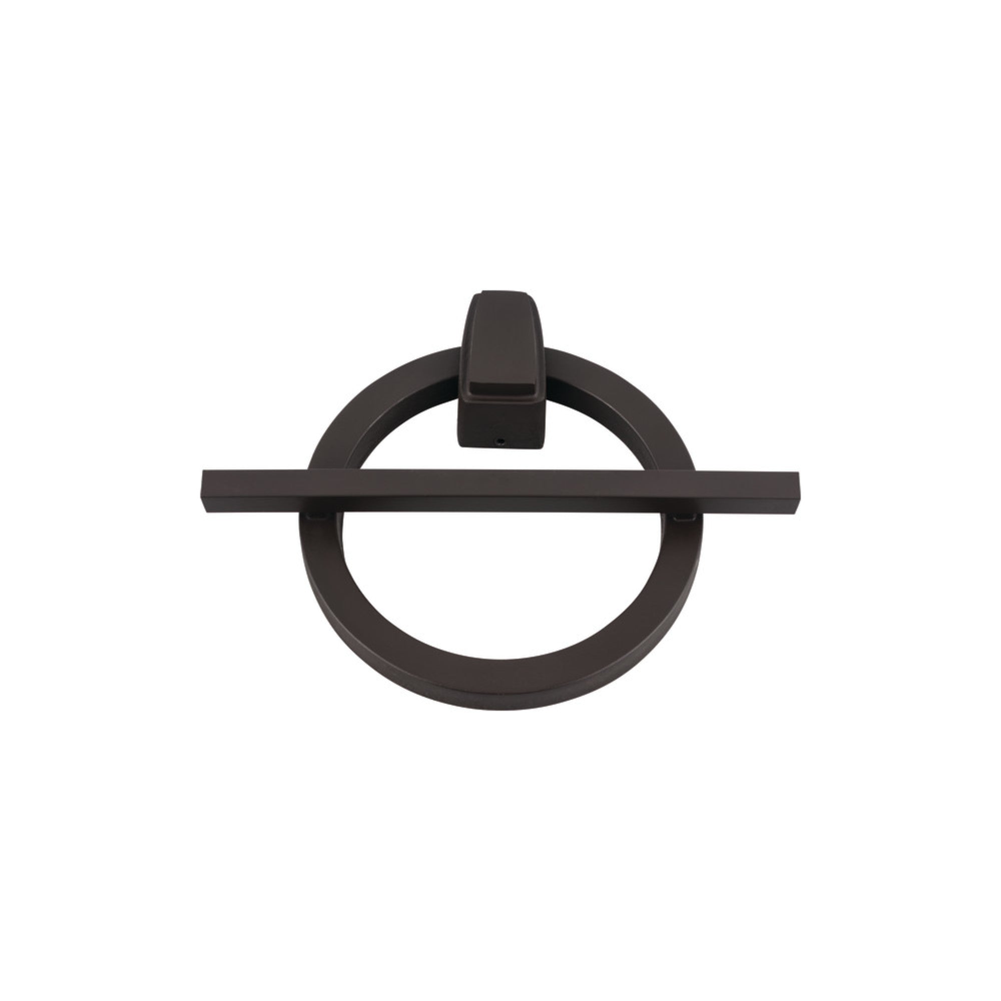 Modern Avalon Door Knocker - Aged Bronze