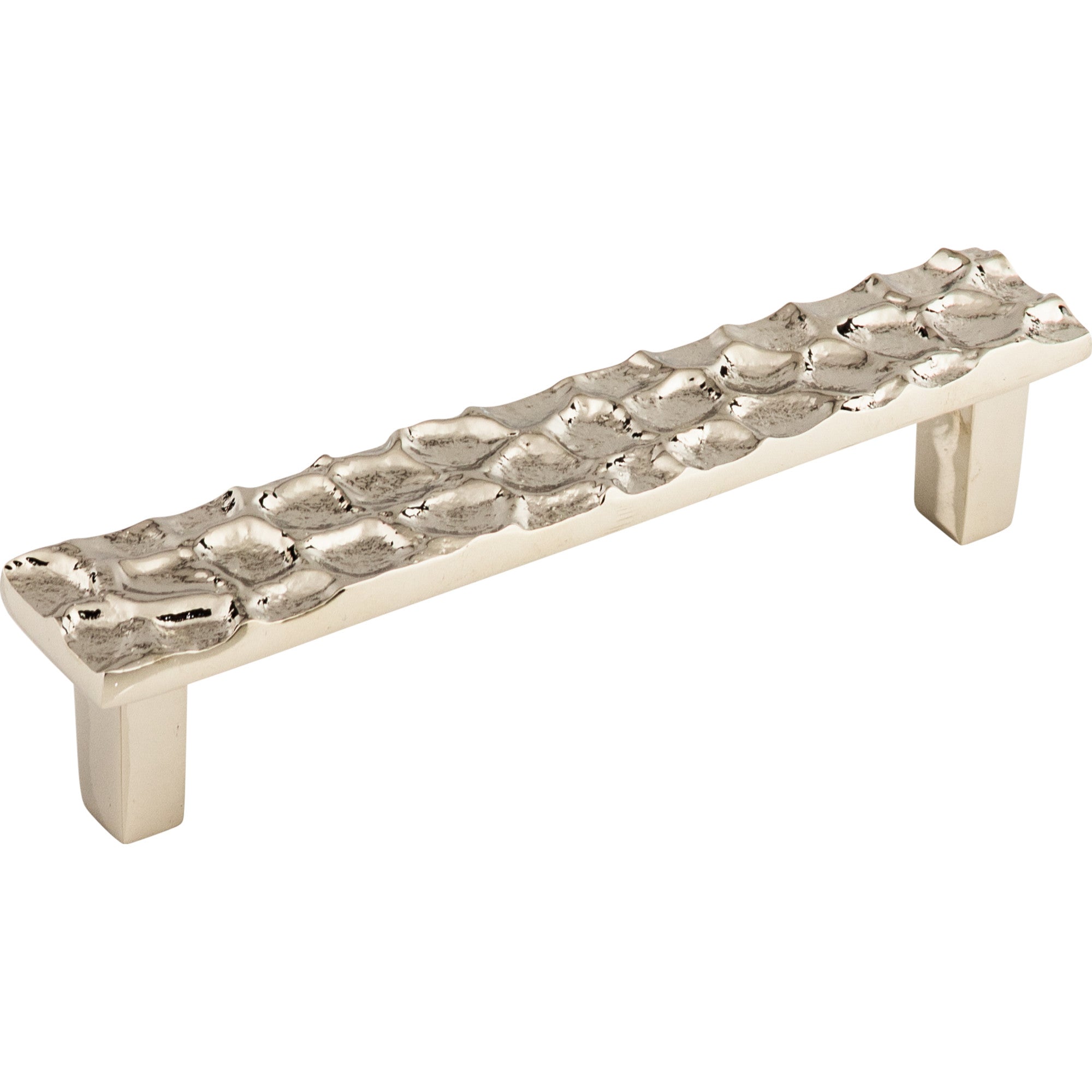 Cobblestone 5 1/16" Center to Center Bar Pull - Polished Nickel