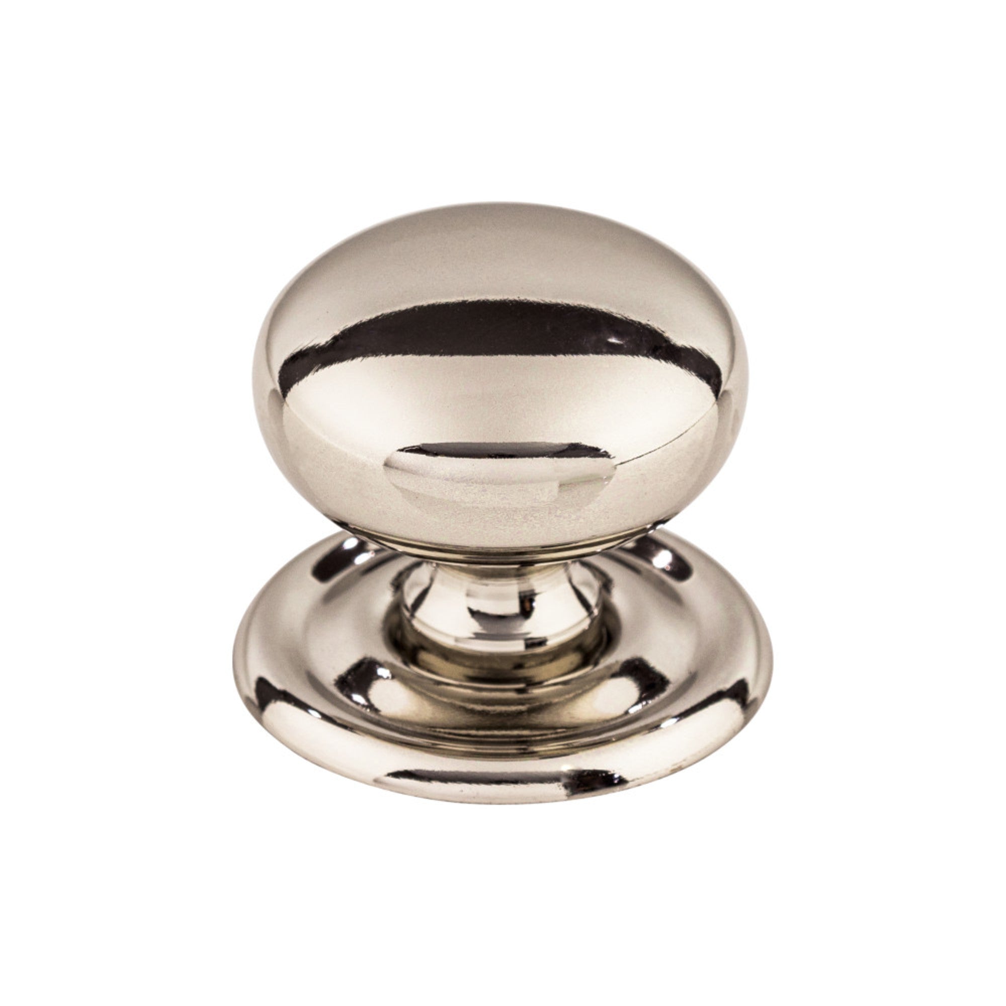 Victoria 1 1/4" Diameter Round Knob - Polished Nickel