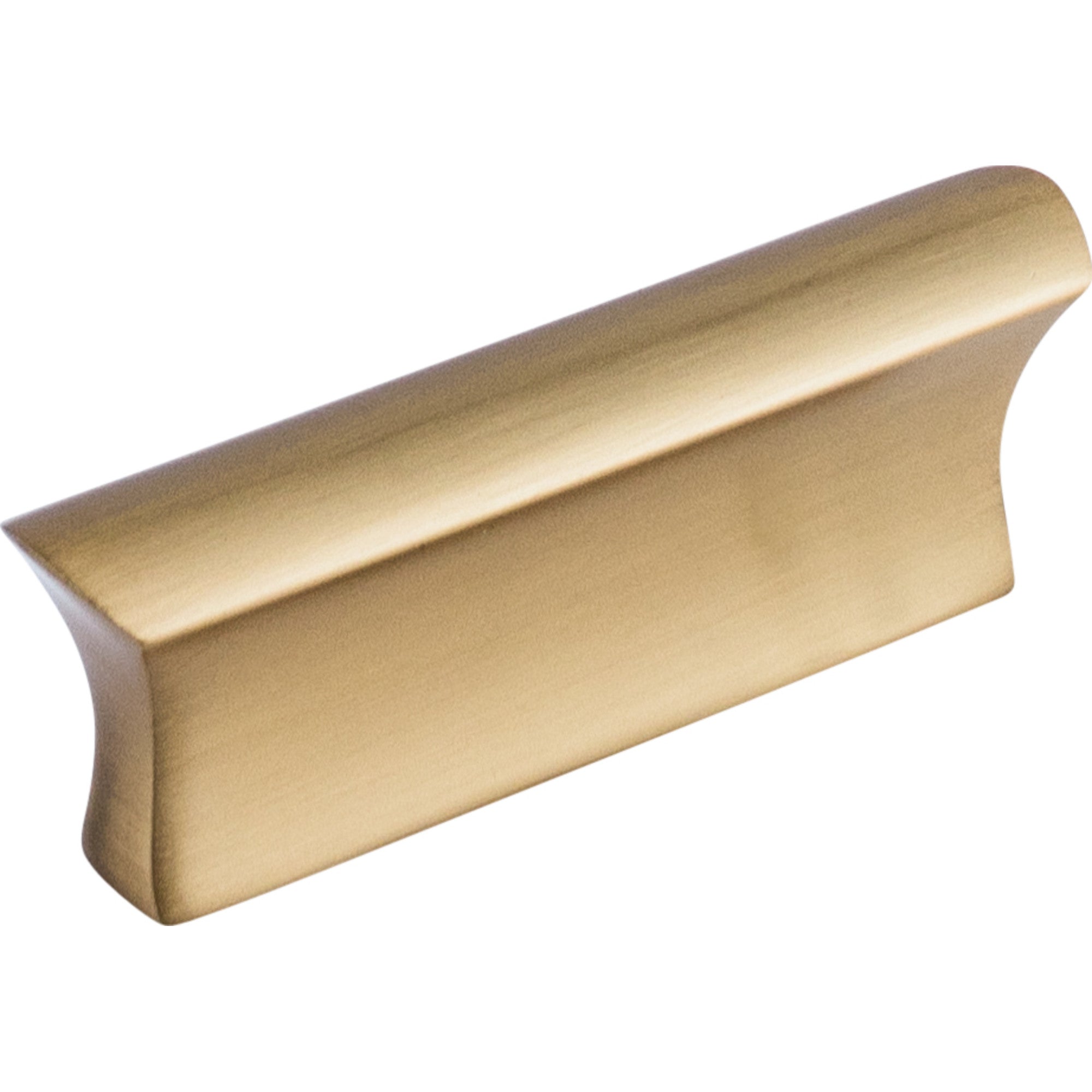 Glacier 2" Center to Center Finger Pull - Honey Bronze