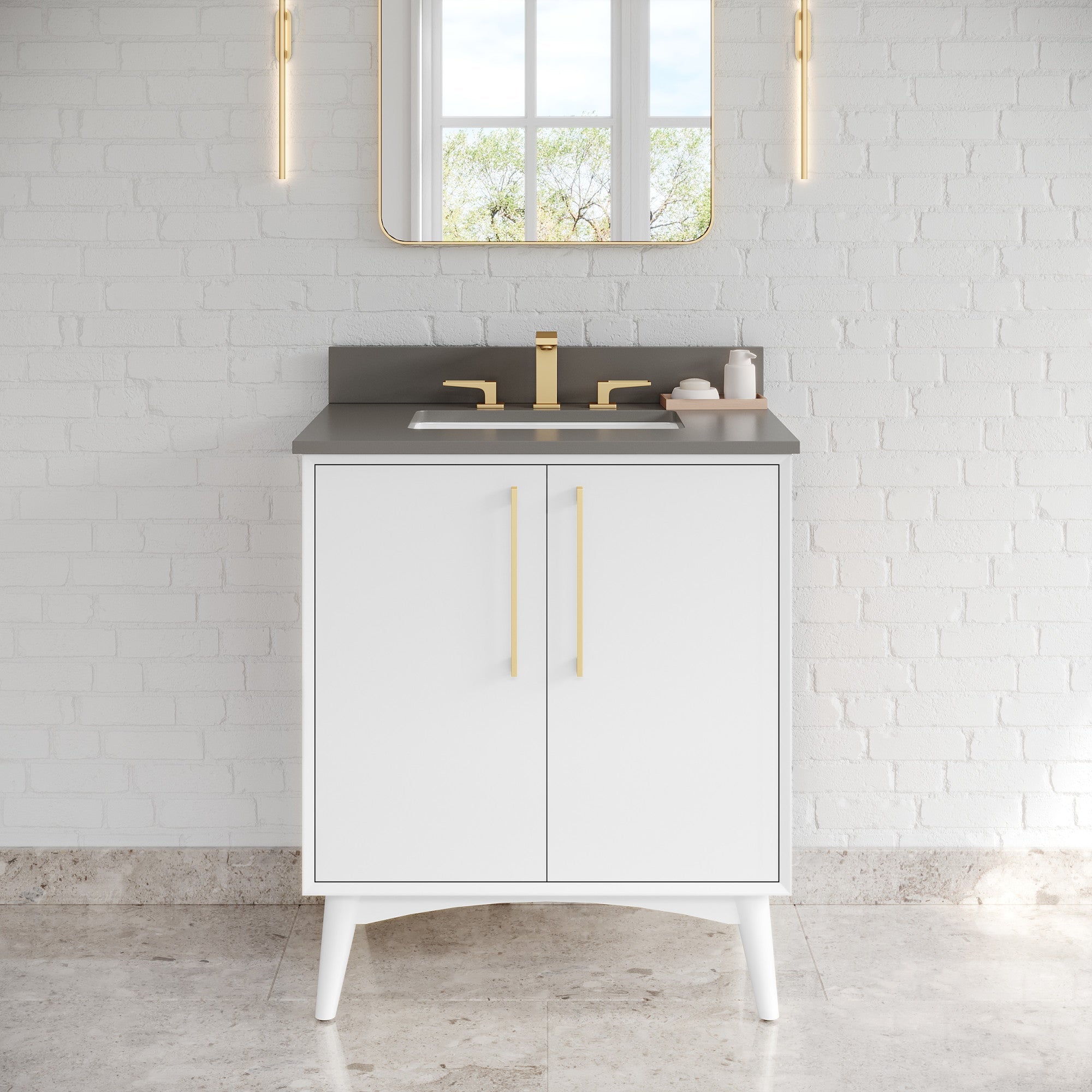 30" Dashwood Vanity – White