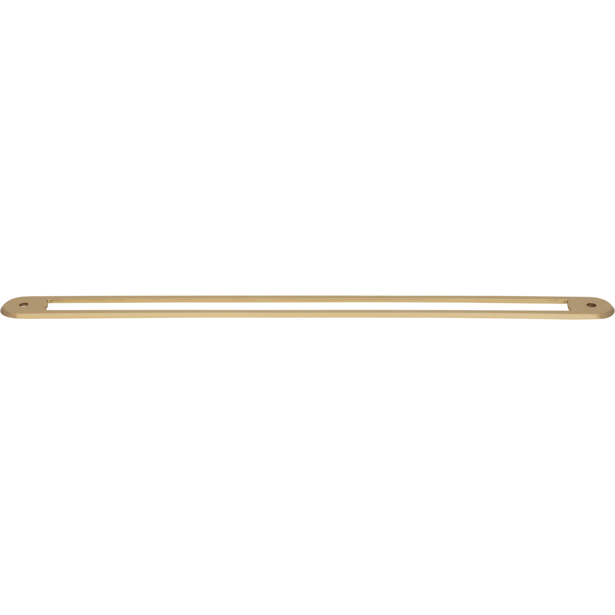 Brockwell 12" Center to Center Pull Backplate - Honey Bronze