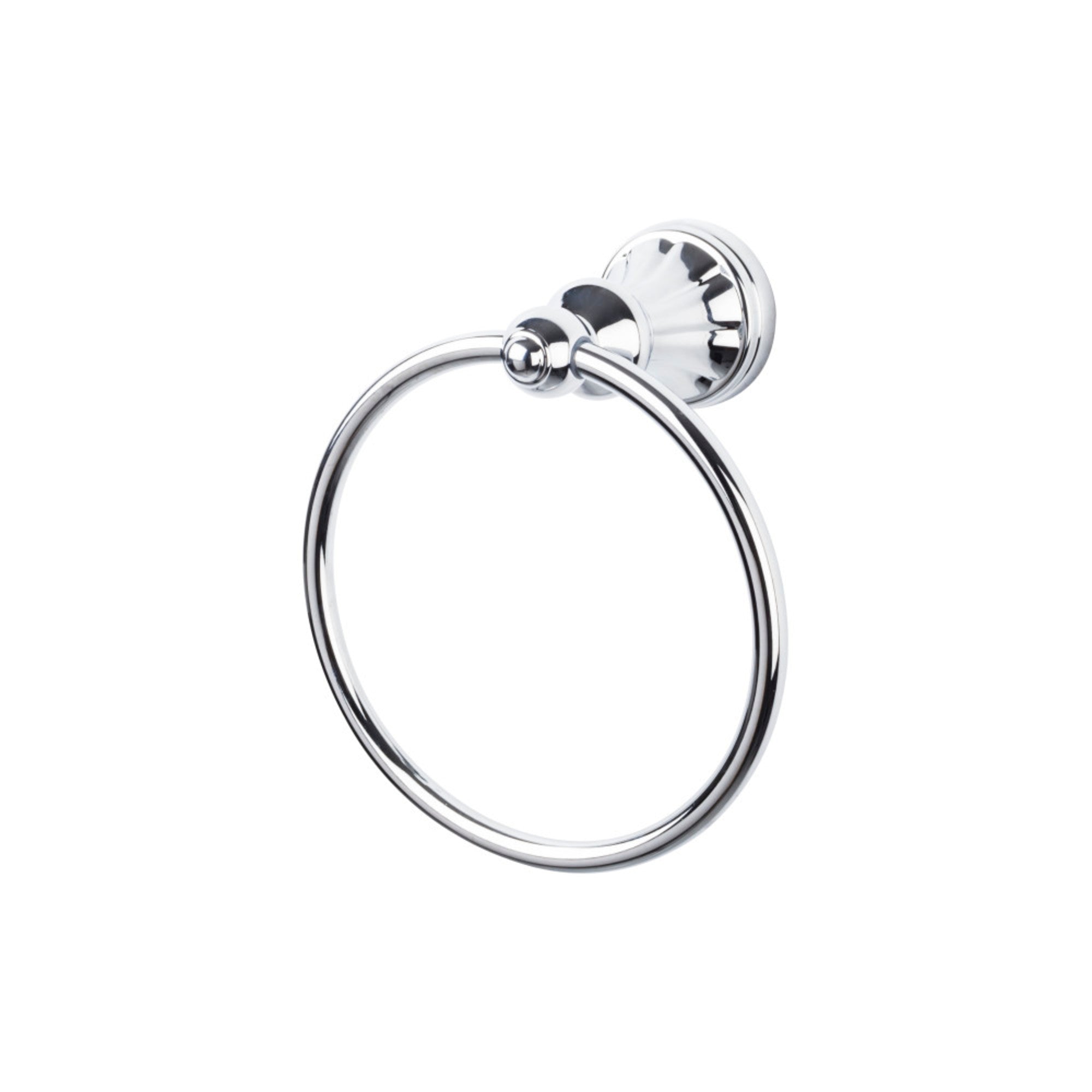 TOP BATH (R) Hudson Bath Towel Ring - Polished Chrome