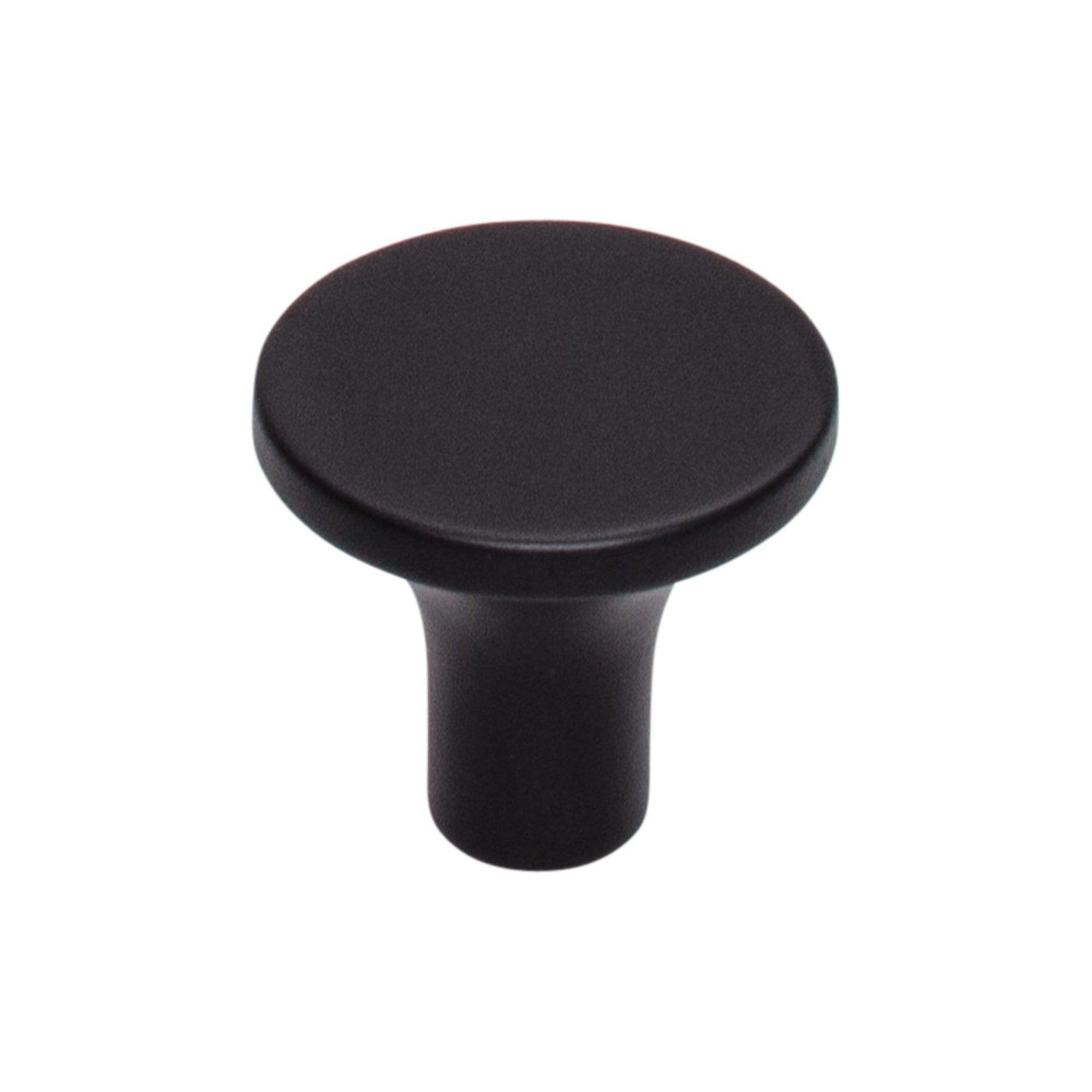 Marion Round Knob - Flat Black