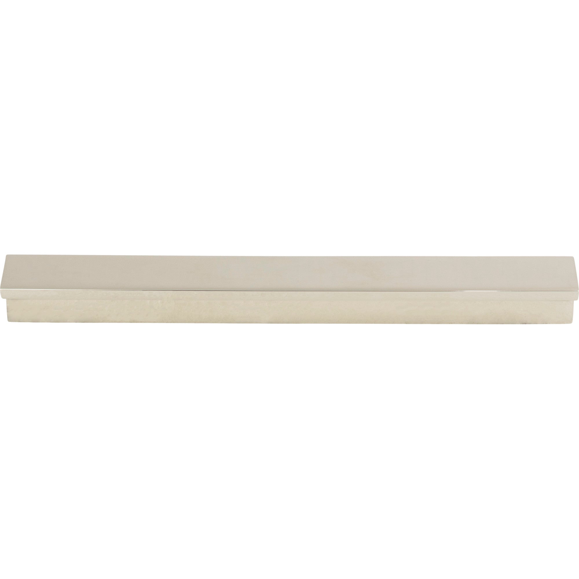 Minetta 6 5/16" Center to Center Finger Pull - Polished Nickel