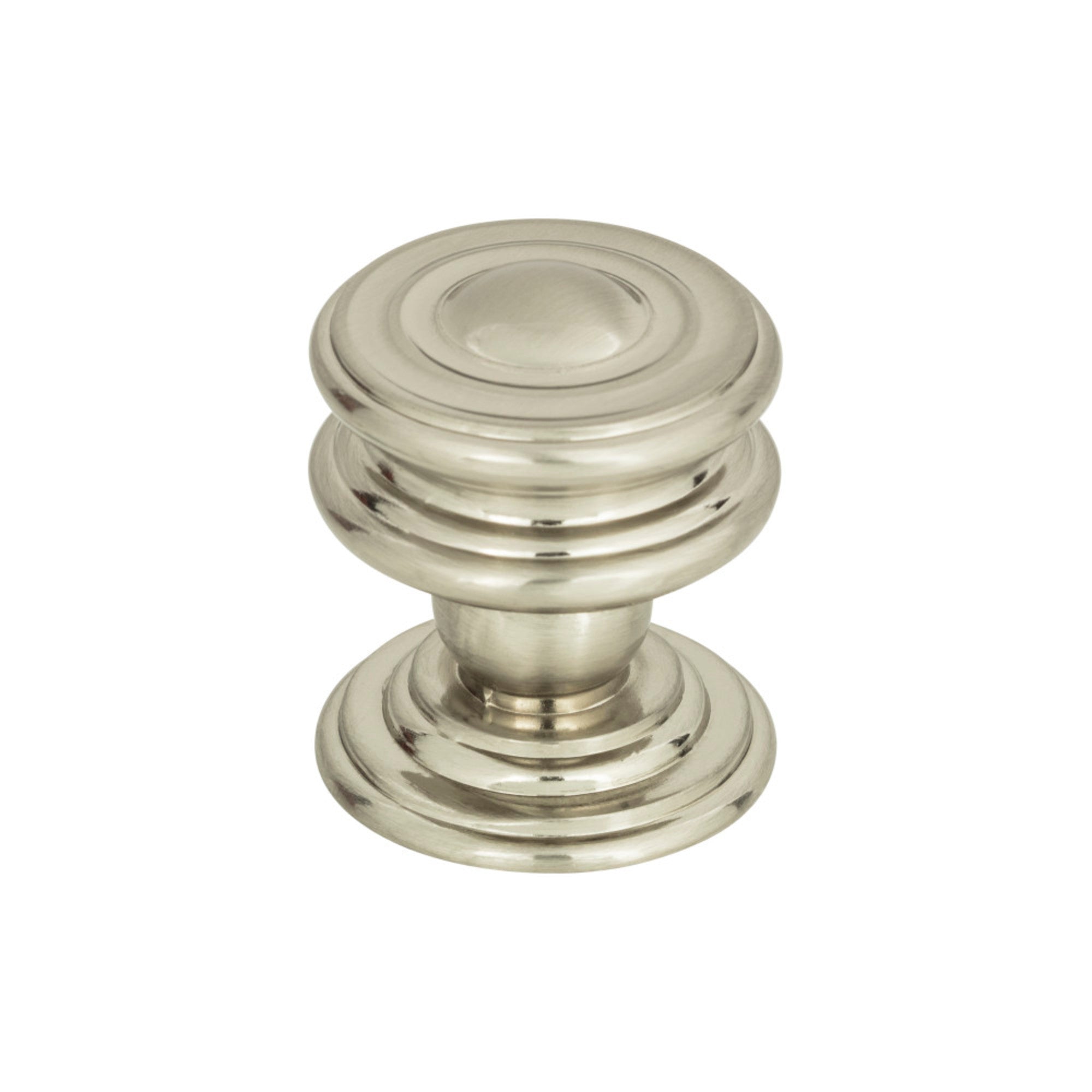 Campaign 1-1/ Round Knob - Brushed Nickel