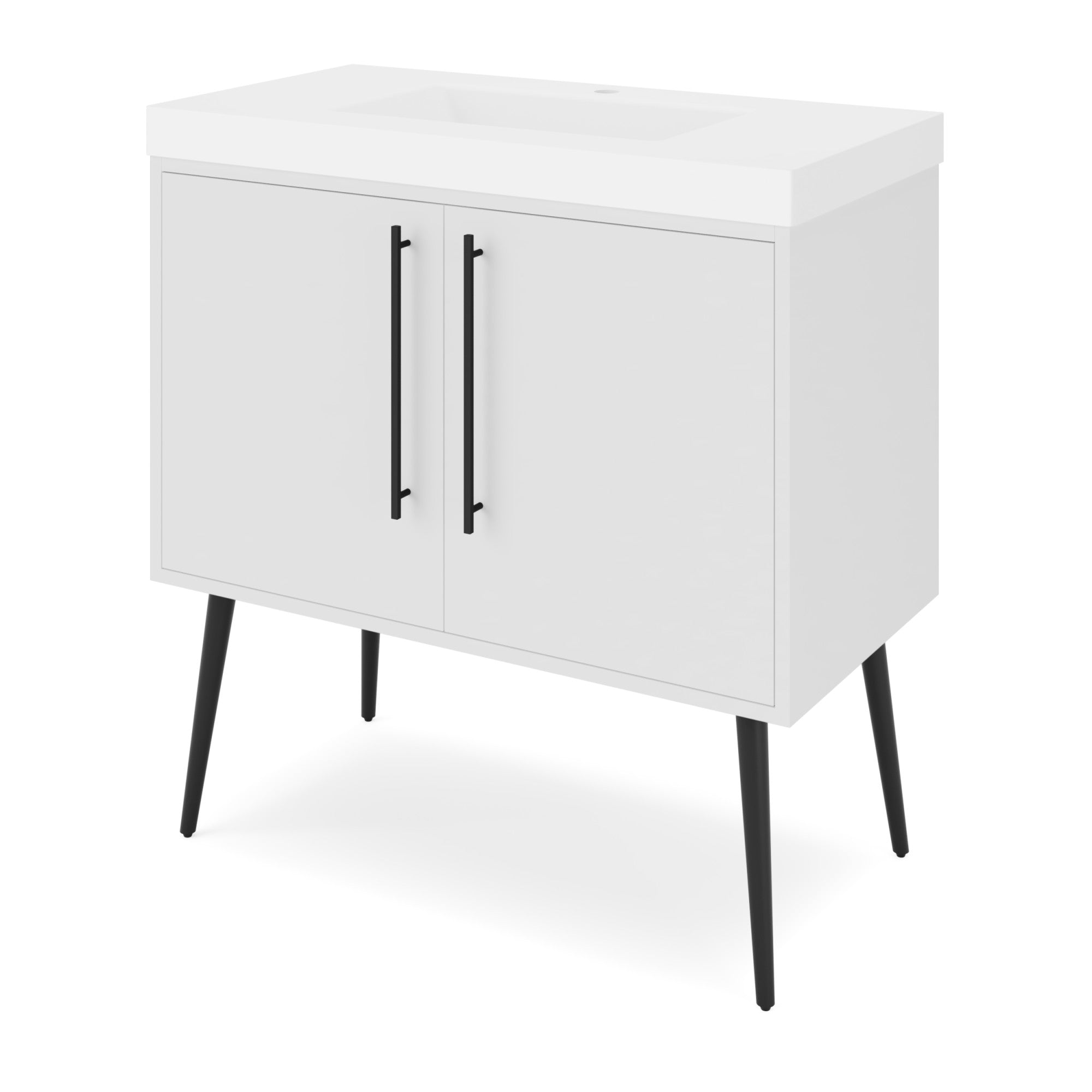 36" Tempest Vanity – White