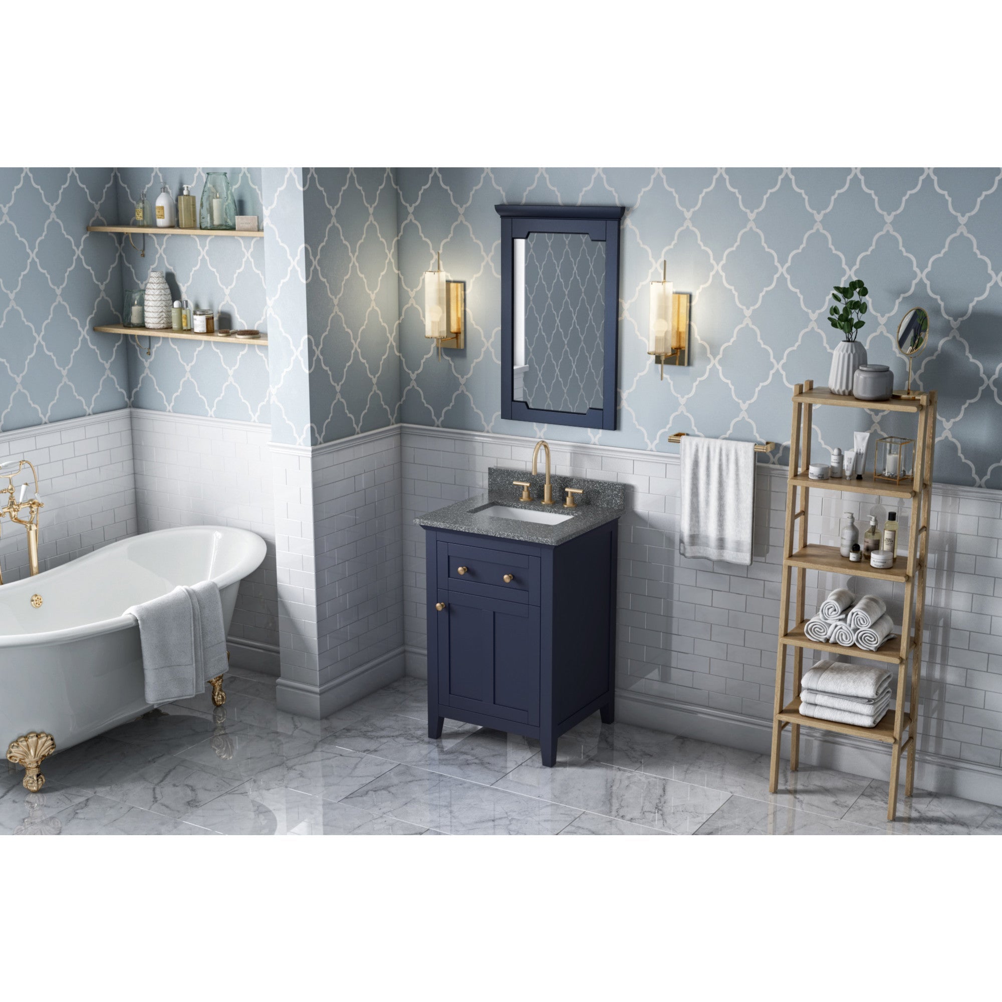 24" Chatham Vanity – Hale Blue