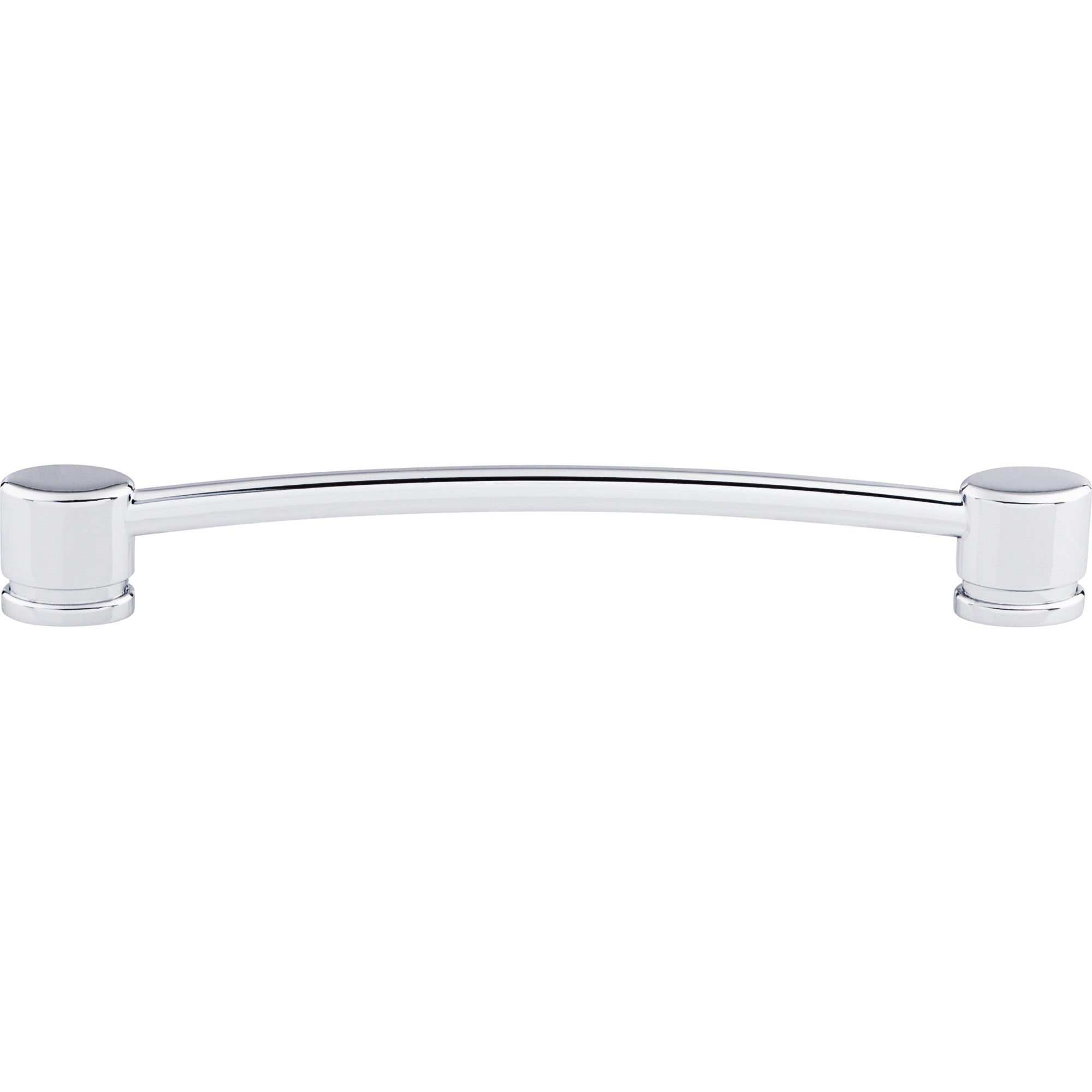 Oval Thin Bar Pull - Polished Chrome