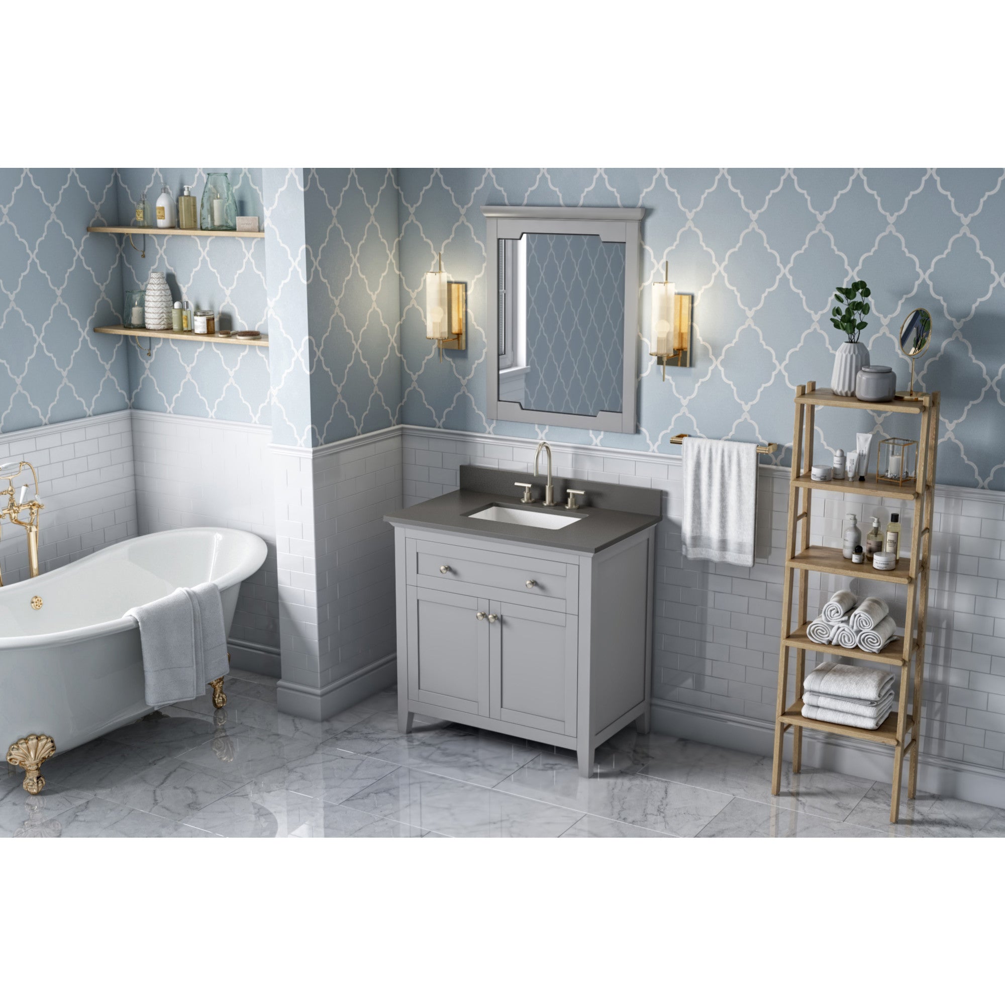 36" Chatham Vanity – Grey