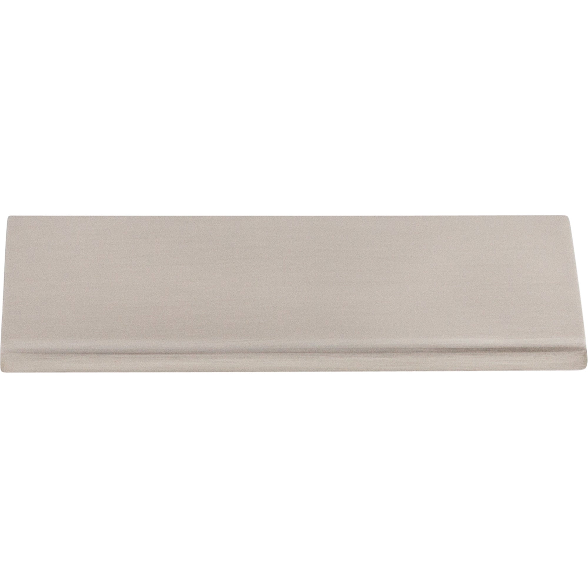 Europa 3" Center to Center Finger Pull - Brushed Satin Nickel