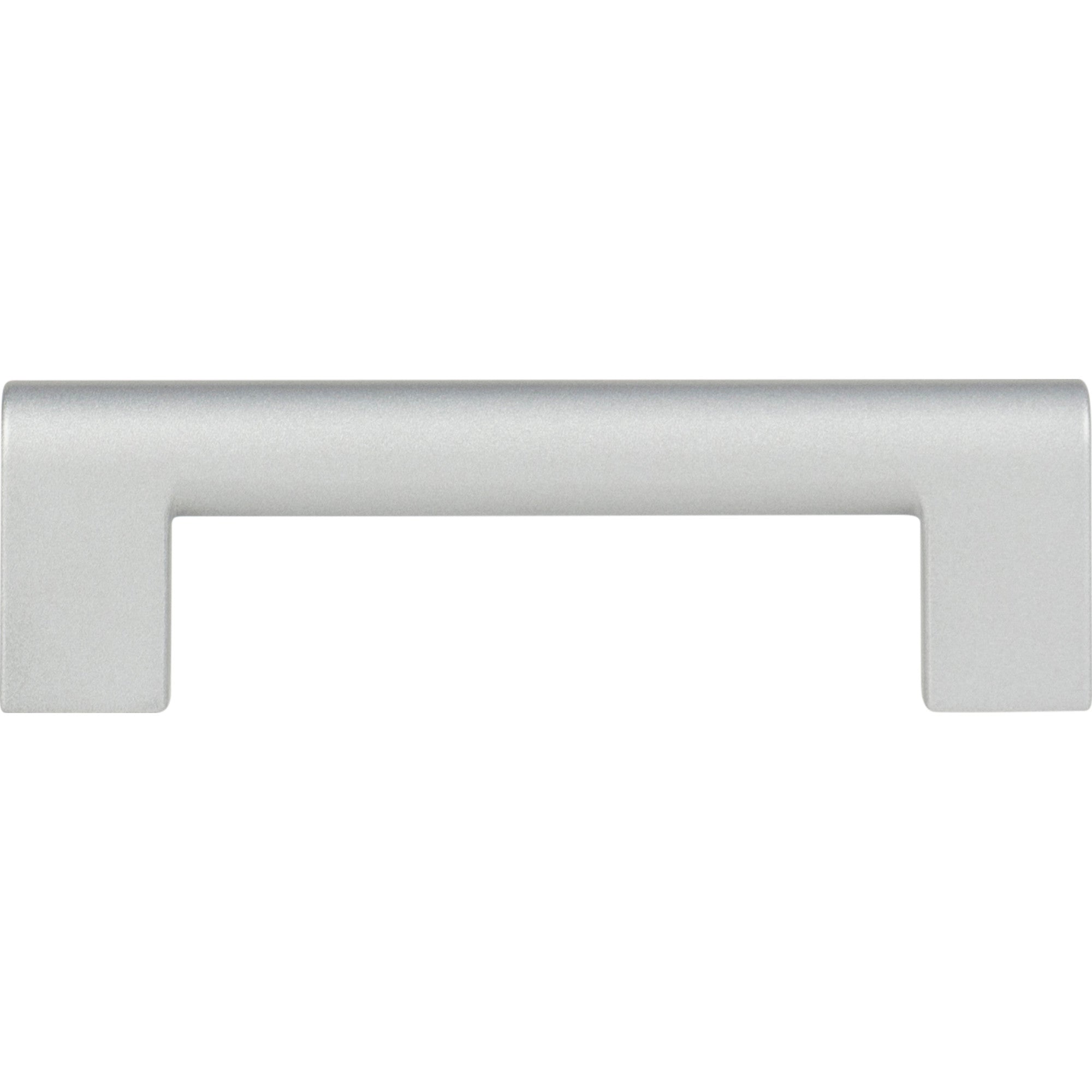 Round Rail Bar Pull - Matte Chrome