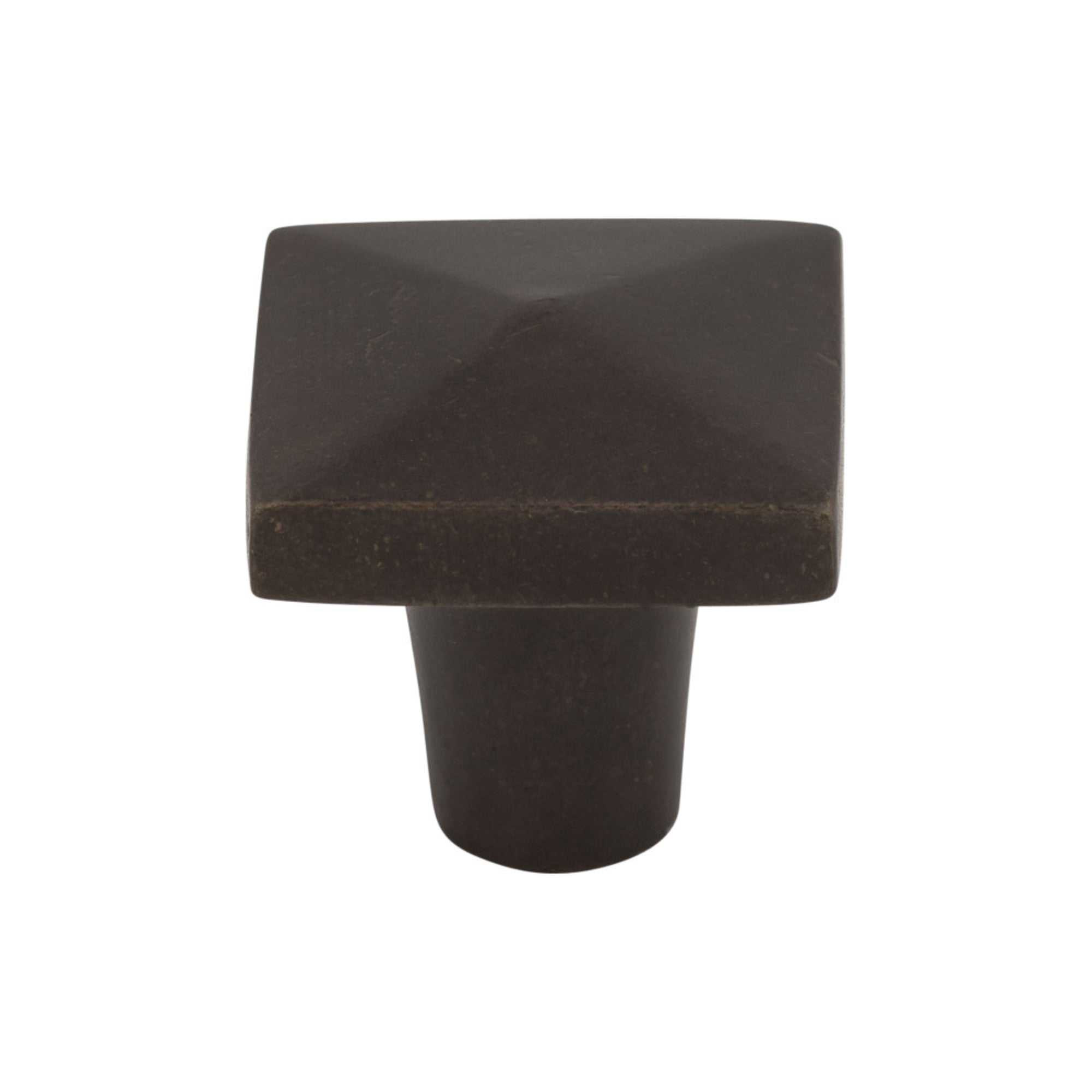Aspen Square Knob - Medium Bronze