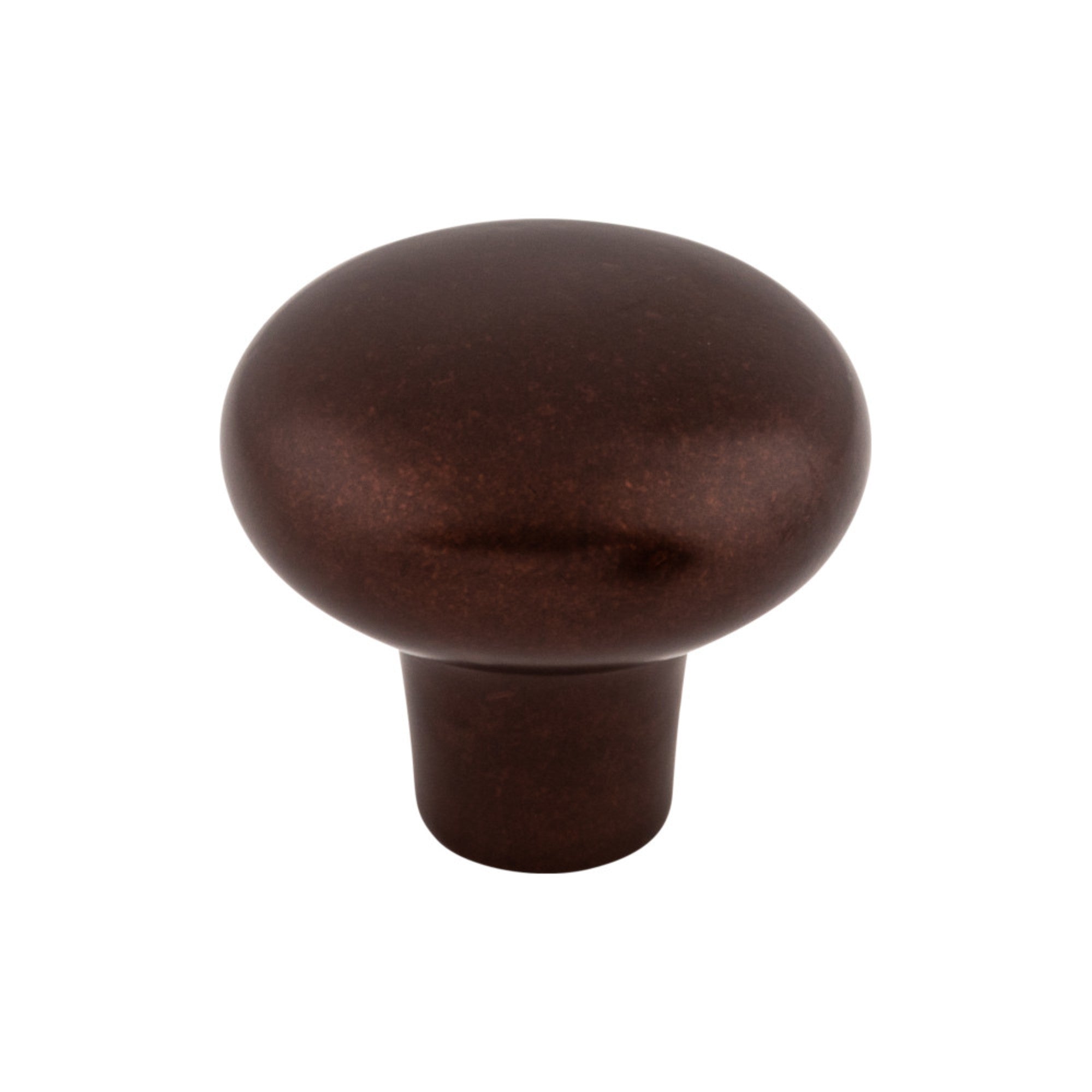 Aspen Round Round Knob - Mahogany Bronze