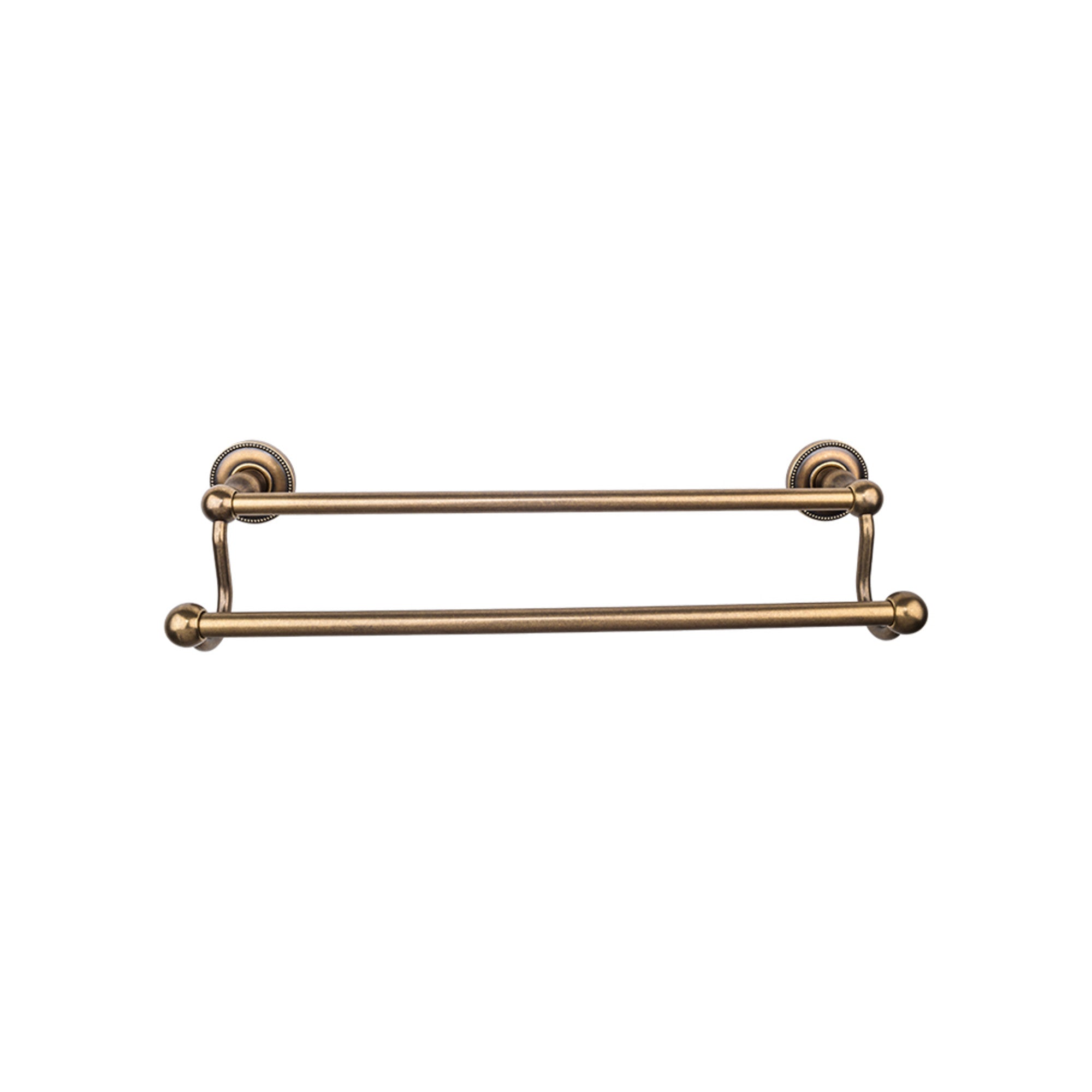 TOP BATH (R) Edwardian Bath Double 32 1/2" Wall Mounted Towel Bar - German Bronze
