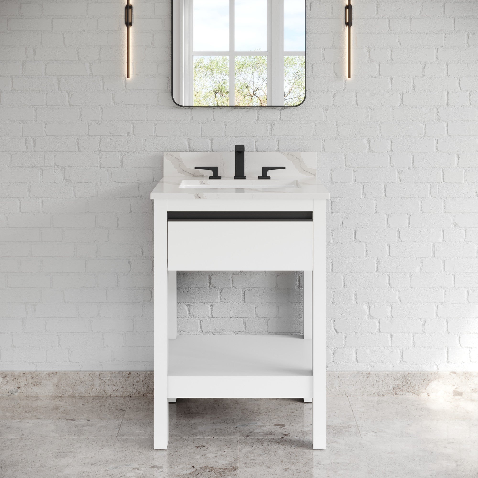 24" Jubilee Vanity – White