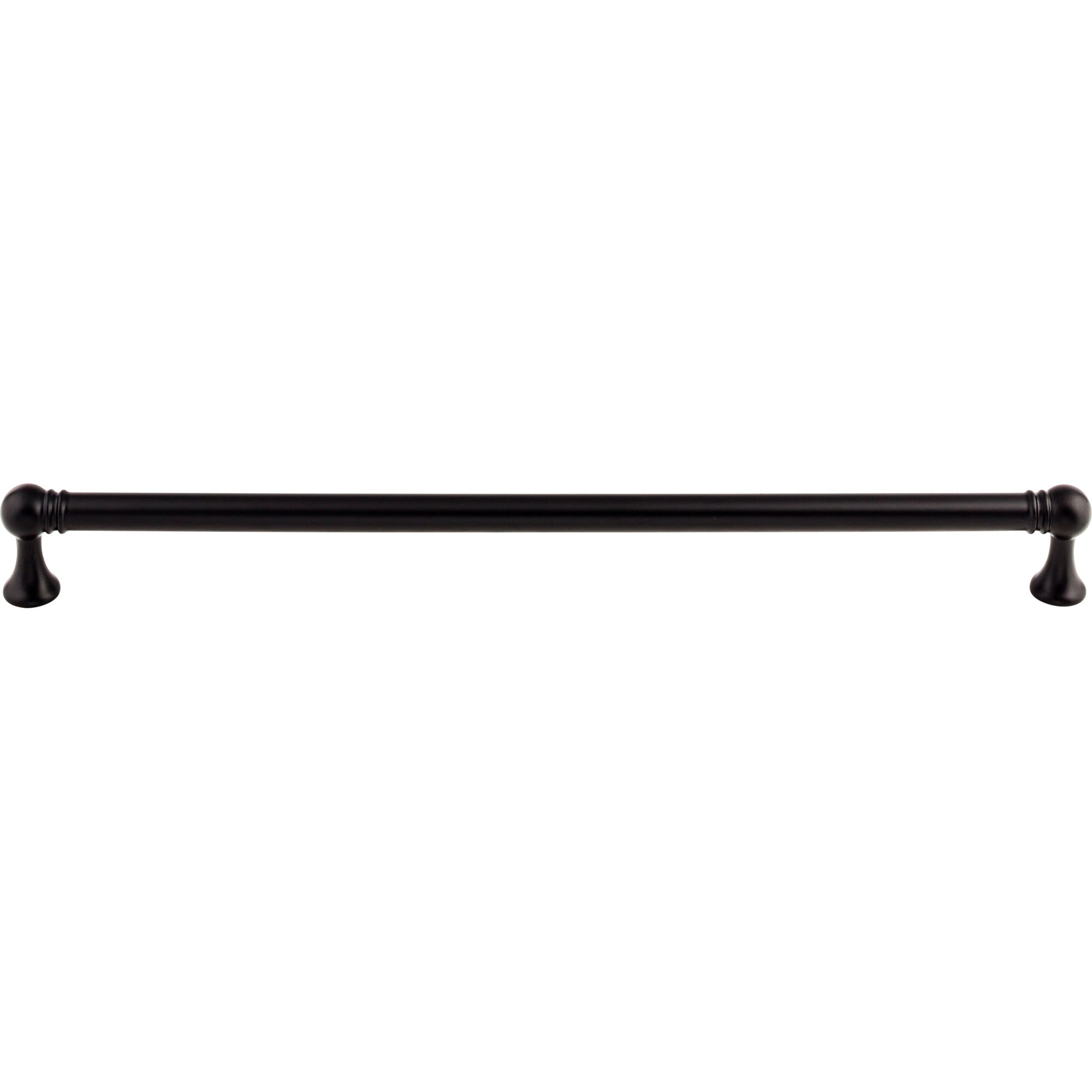 Kara 12" Center to Center Bar Pull - Flat Black