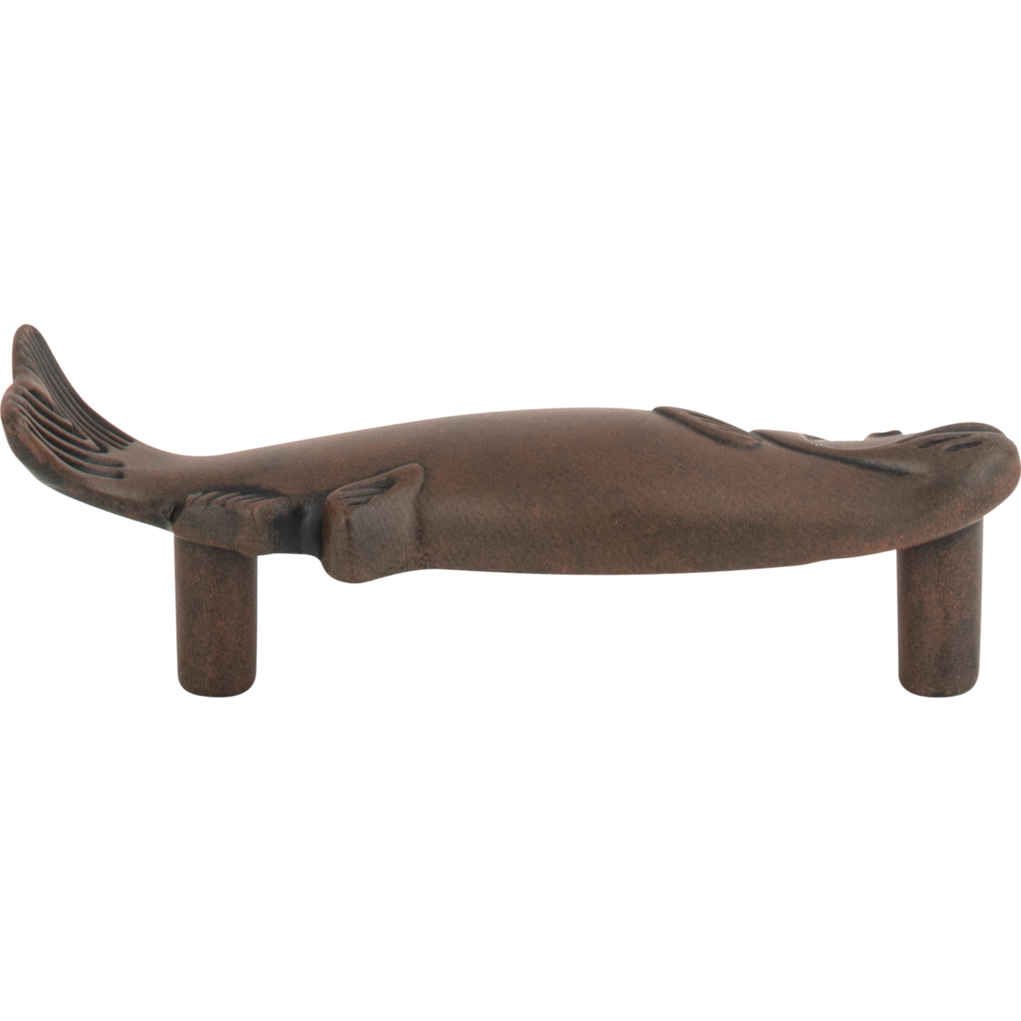 Fish Novelty Pull - Rust