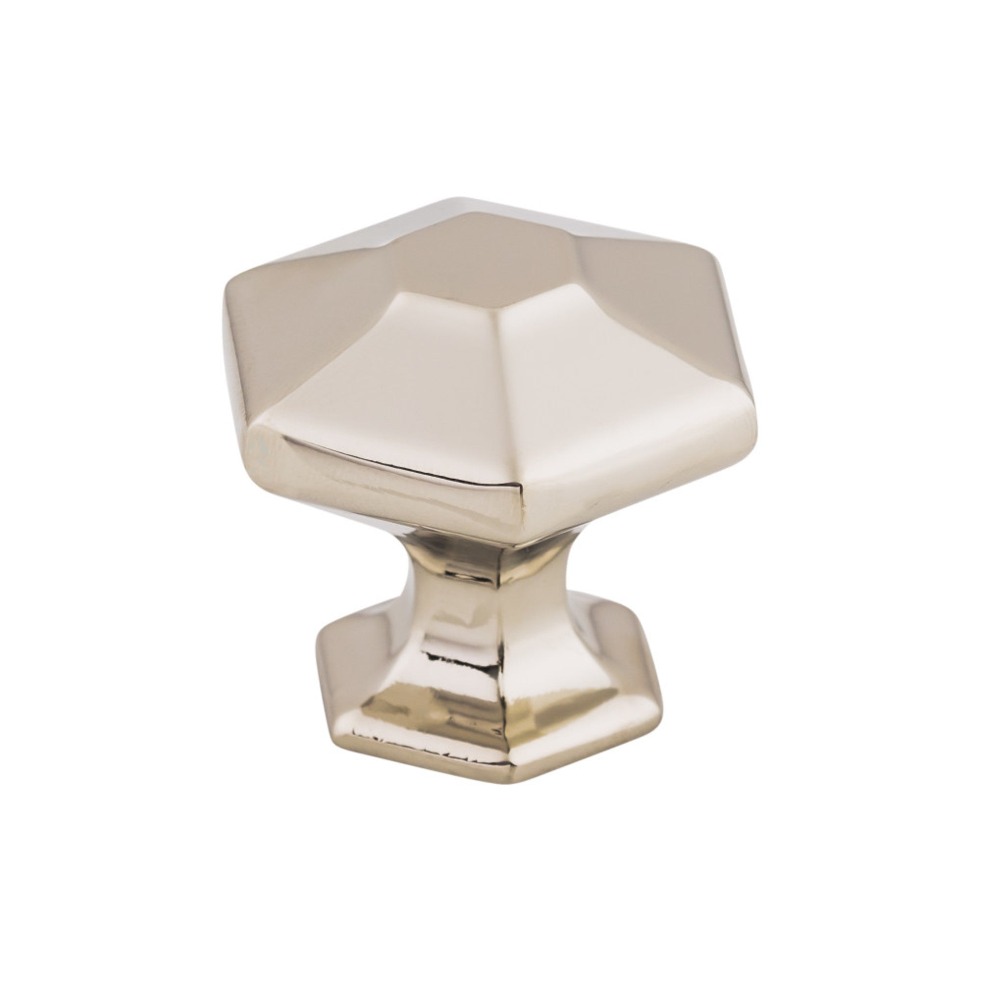 Spectrum 1 1/8" Diameter Round Knob - Polished Nickel