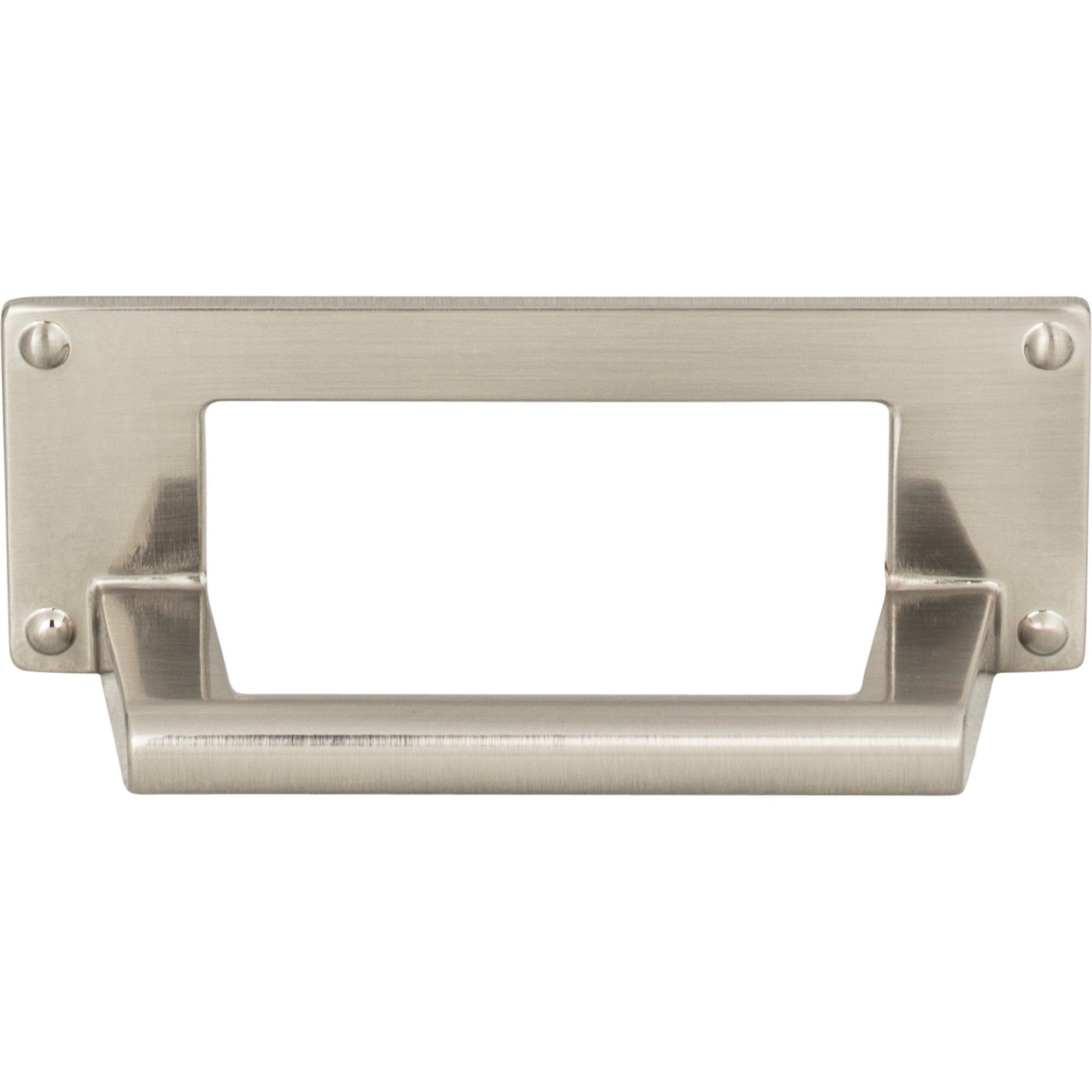 Bradbury Cup/Bin Pull - Brushed Nickel