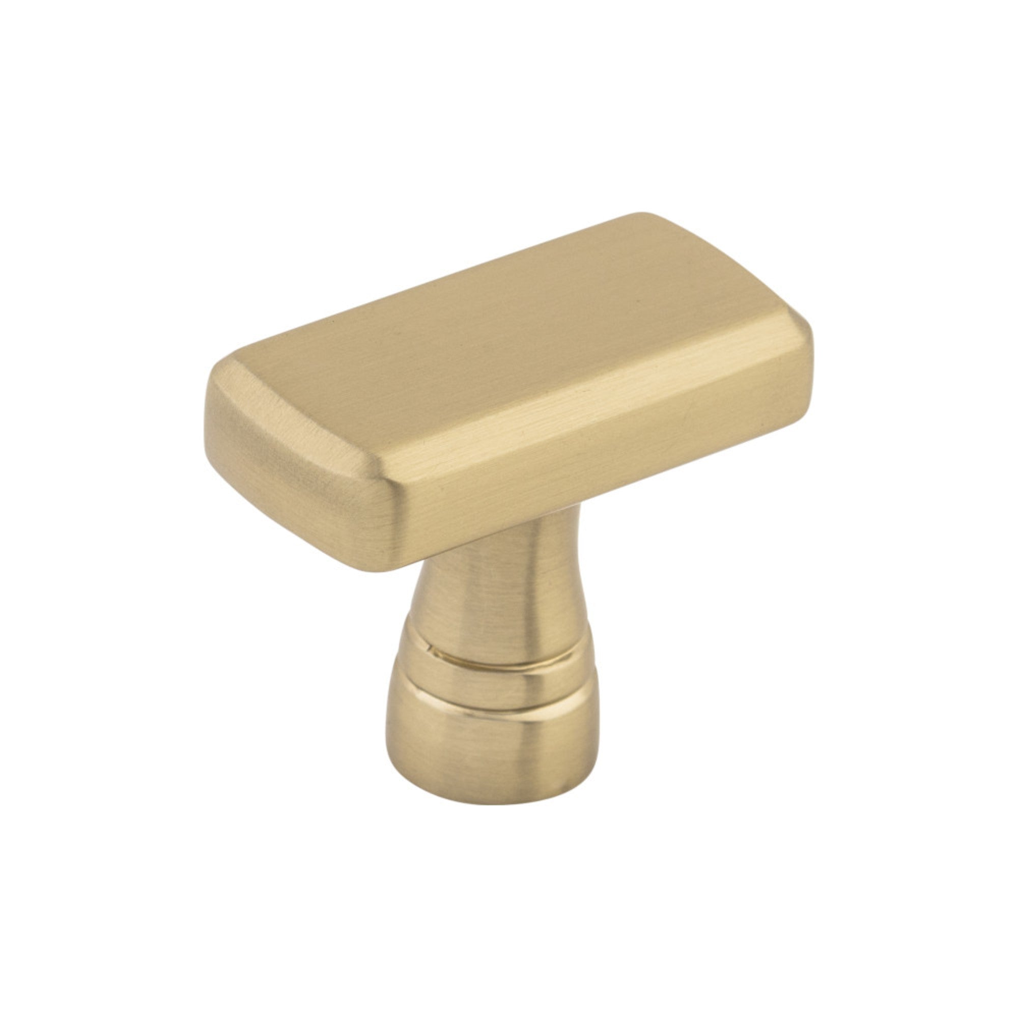 Kingsbridge 1 3/8" Length Rectangle Knob - Honey Bronze