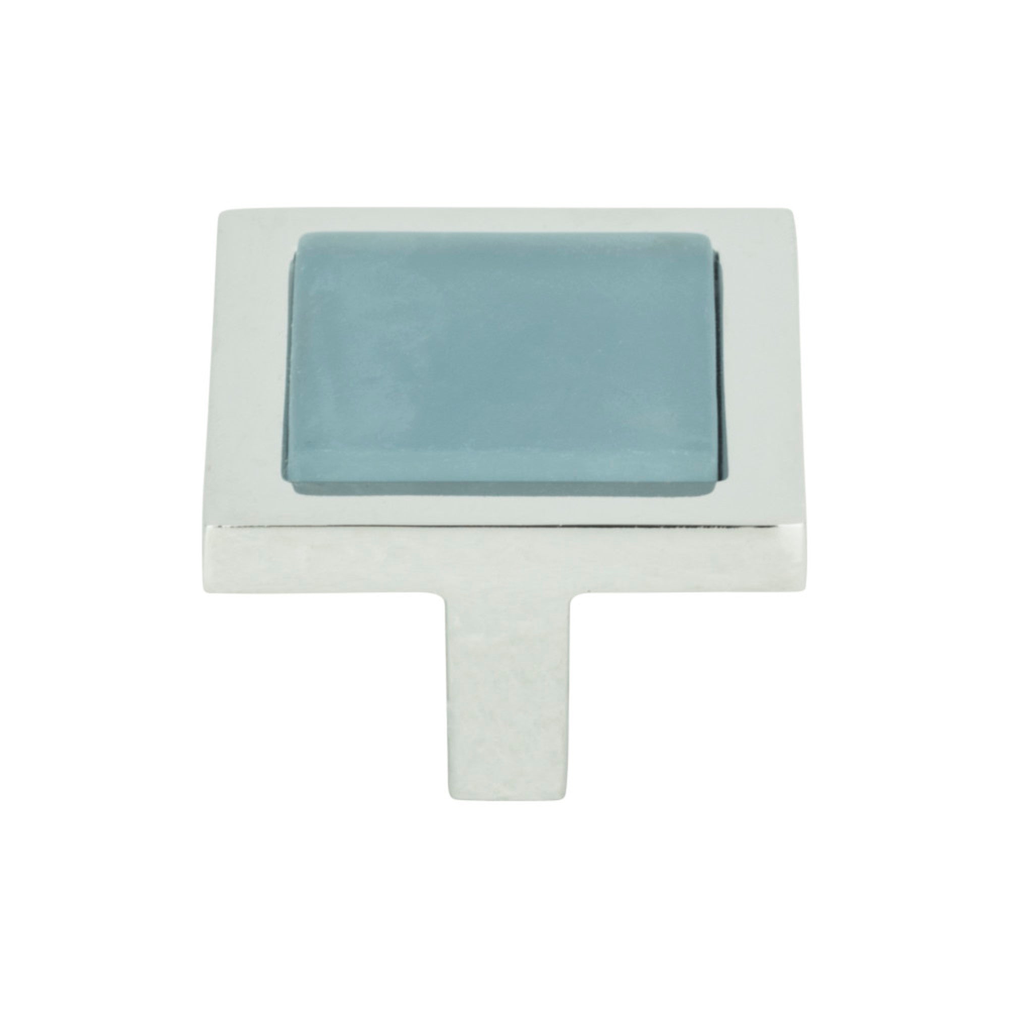 Spa Square Knob - Polished Chrome
