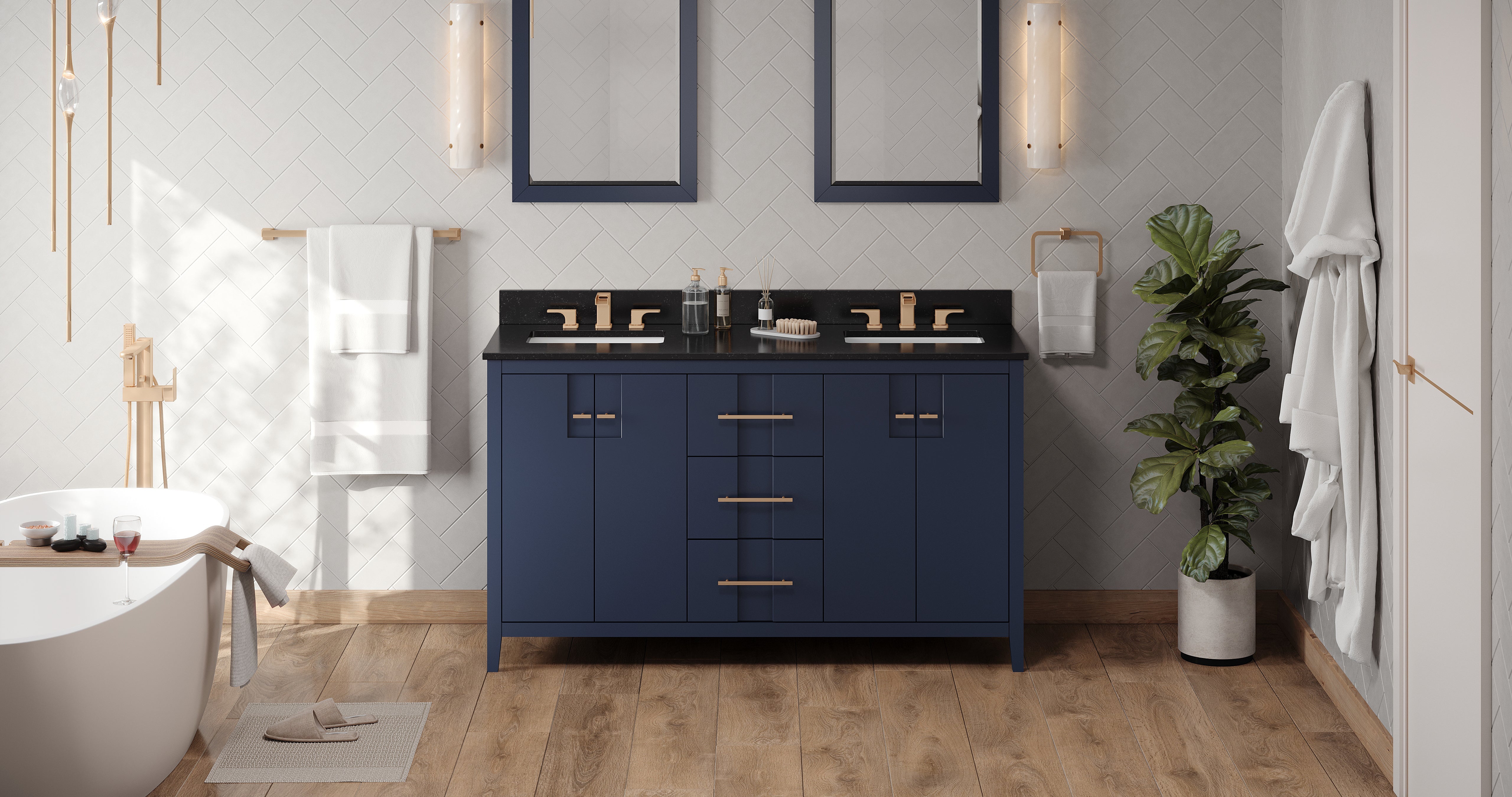 60" Katara Vanity – Double Bowl