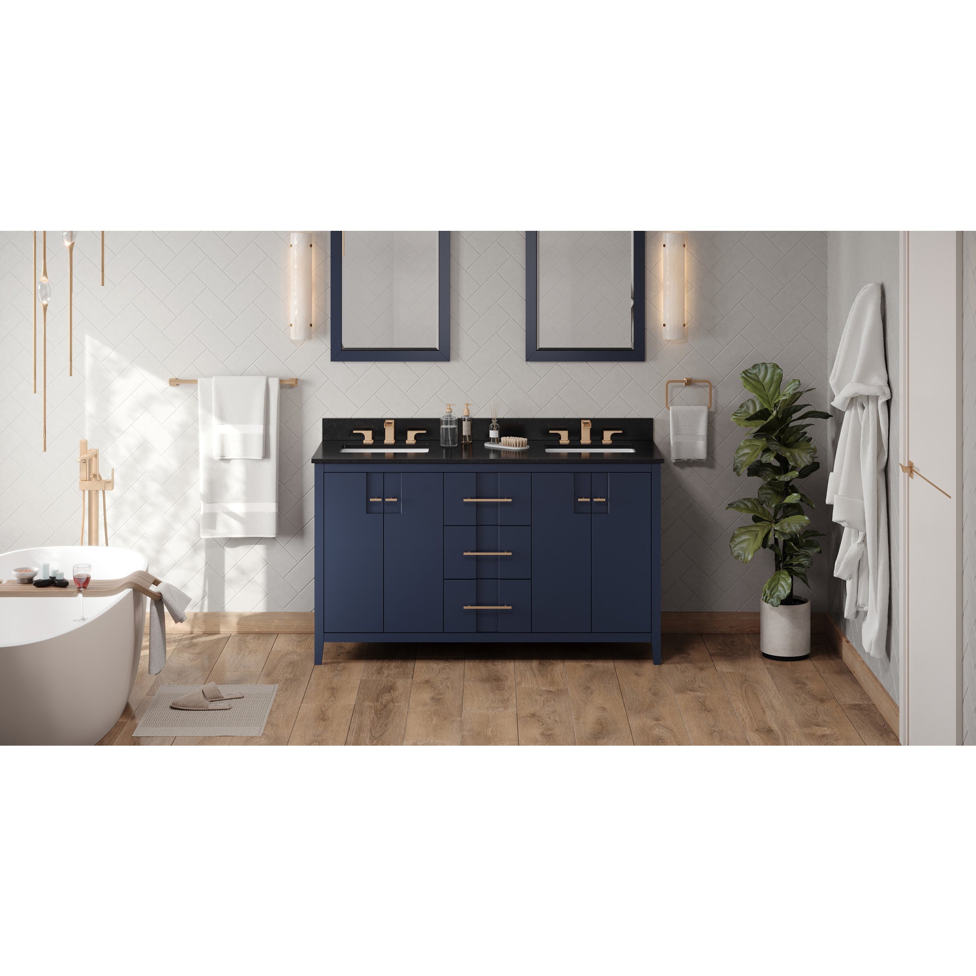 60" Katara Vanity – Double Bowl